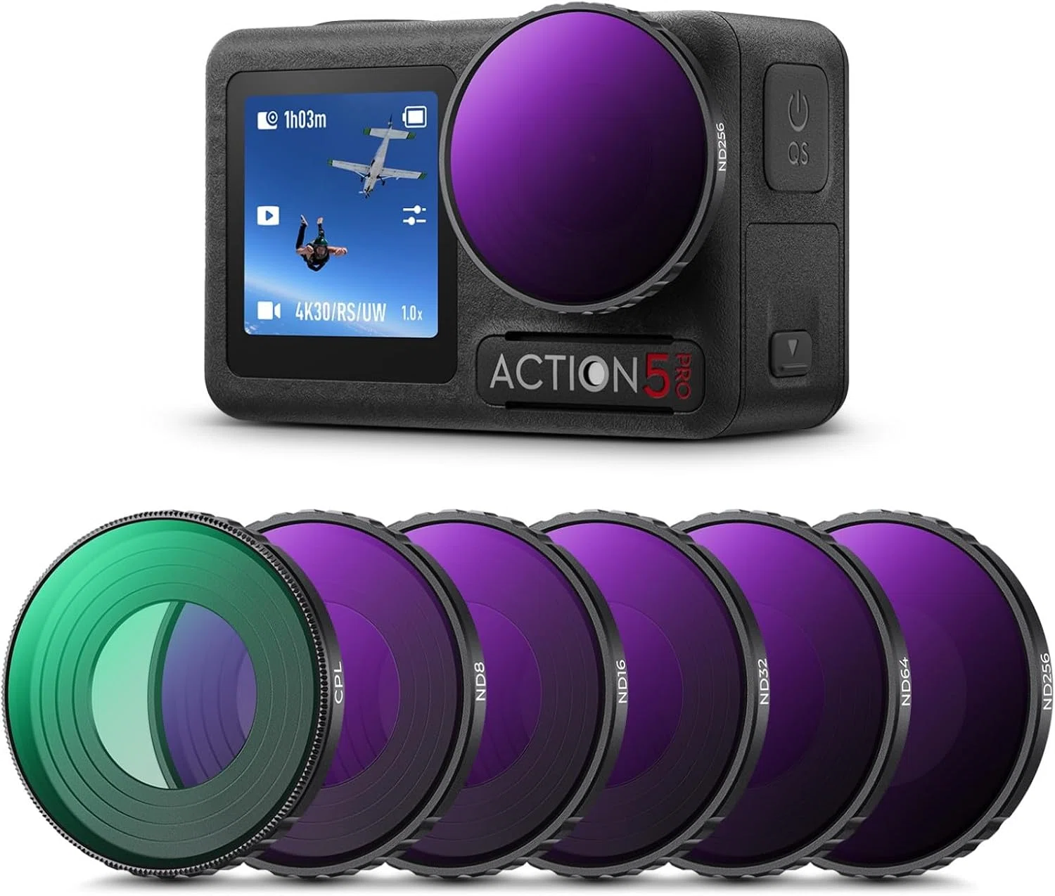 K&F Concept DJI Osmo Action 4/5 PRO フィルターセット｜GetGadgetGot