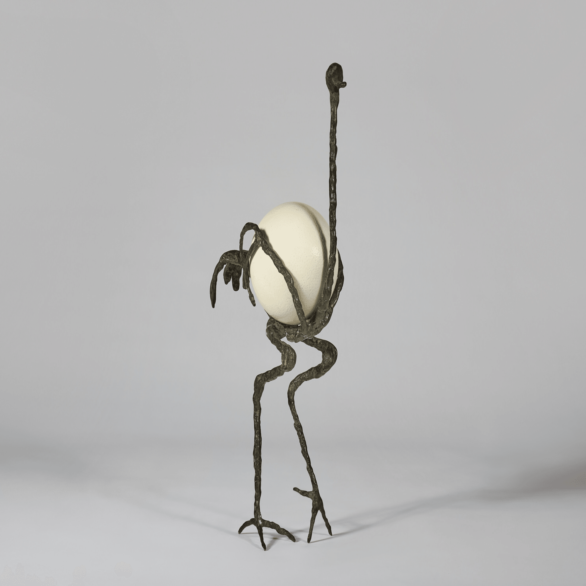 アルベルト・ジャコメッティ ディエゴの大きな頭部 ブロンズ 大理石