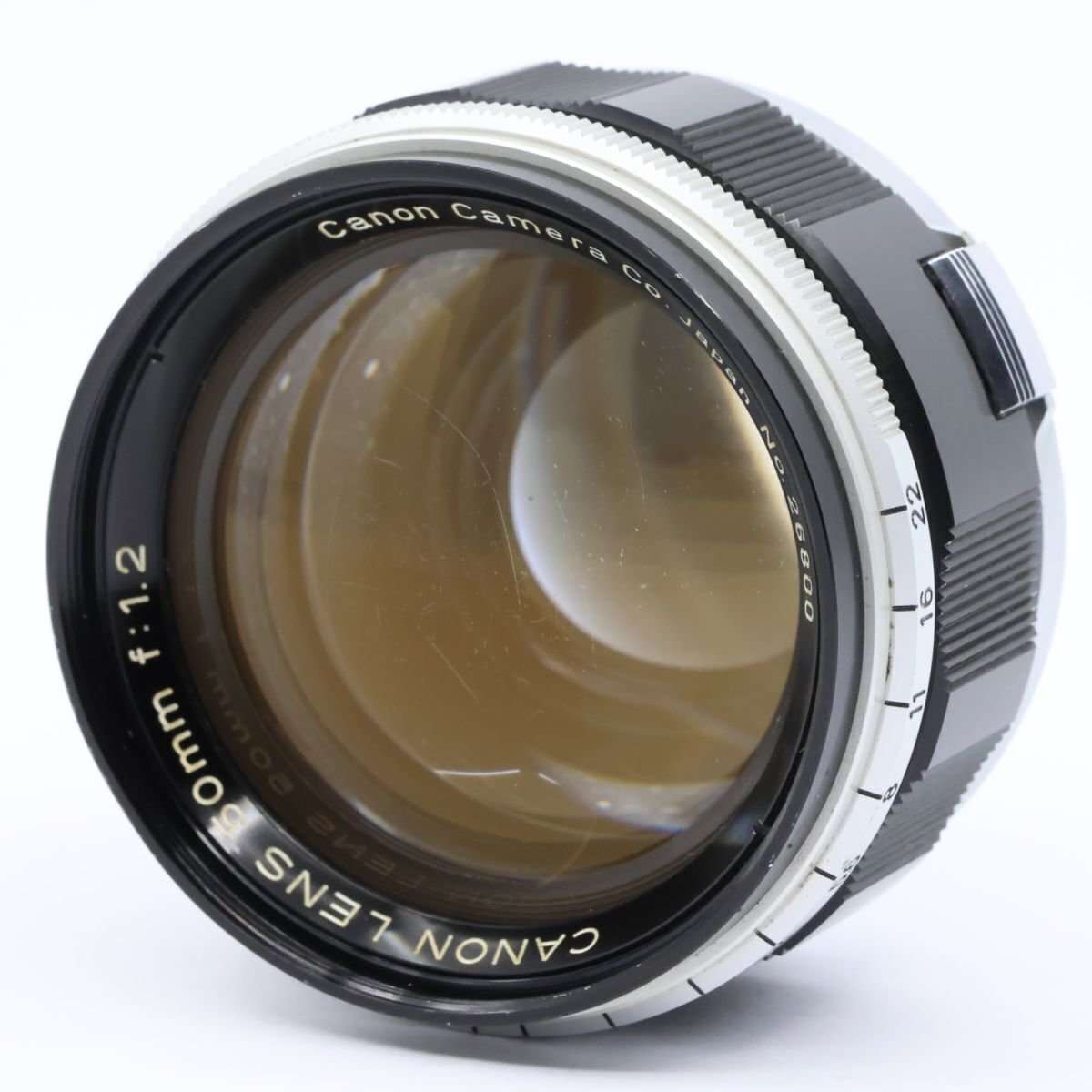 キヤノン 50mm F1.2 Lマウント L39 中古