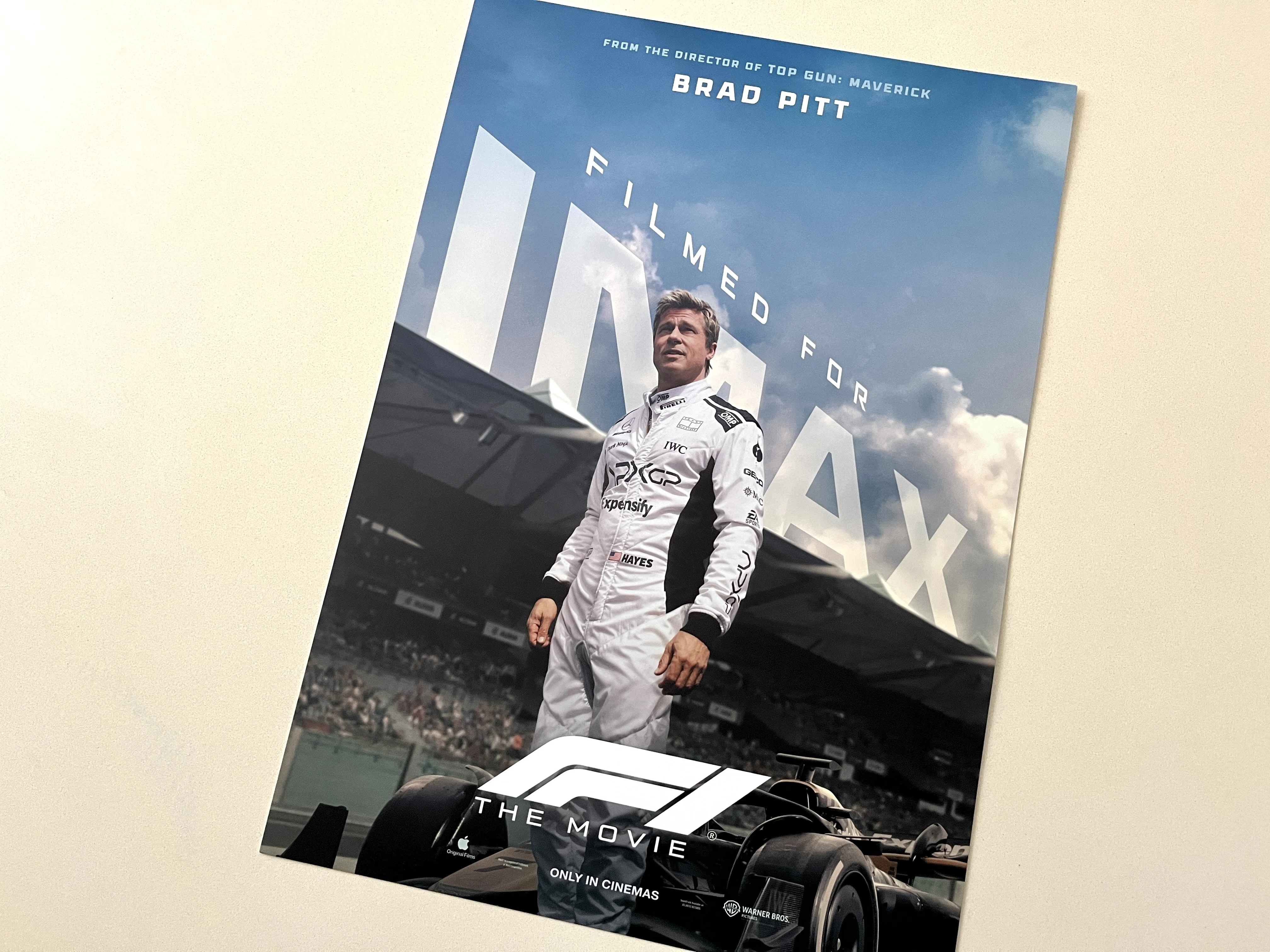 ブラピのF1映画をシンガポールのIMAXで観た｜わん吉