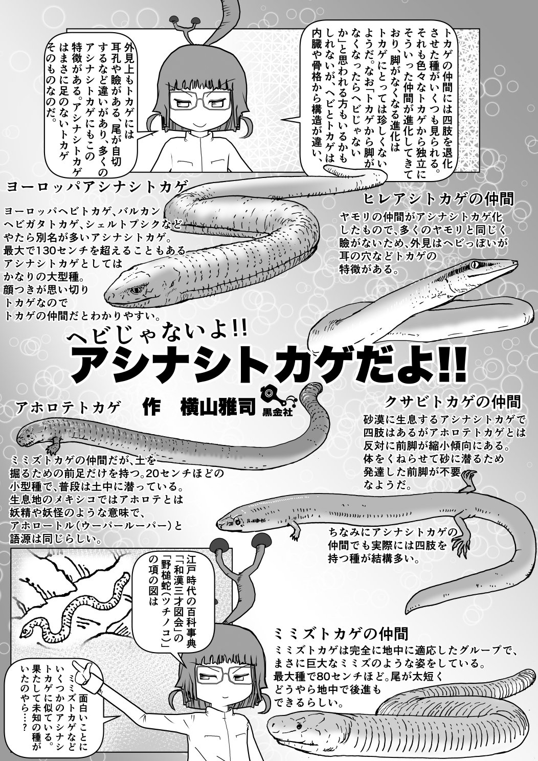 ツチノコ探索の心構え｜横山雅司/YOKOYAMA 3DCG Art Works