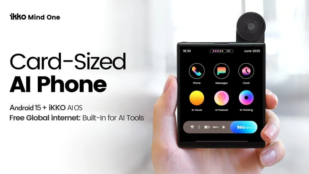 カードサイズAI「iKKO Mind One」登場 ビンテージカメラ＆次世代