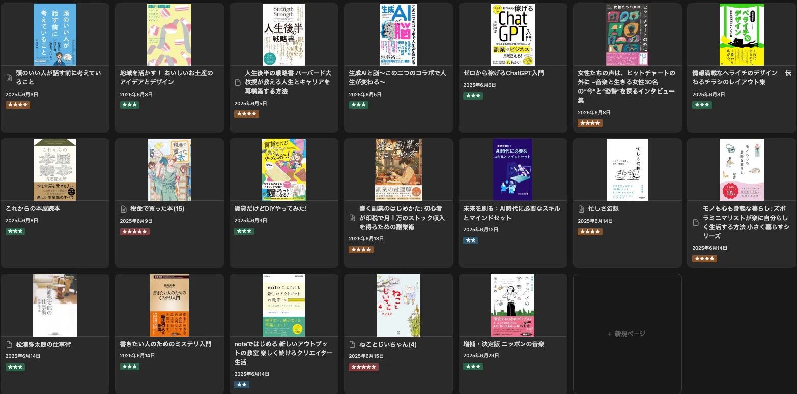 2025年6月読書記録】20冊から厳選したおすすめ本ベスト3｜Mii｜AIと本