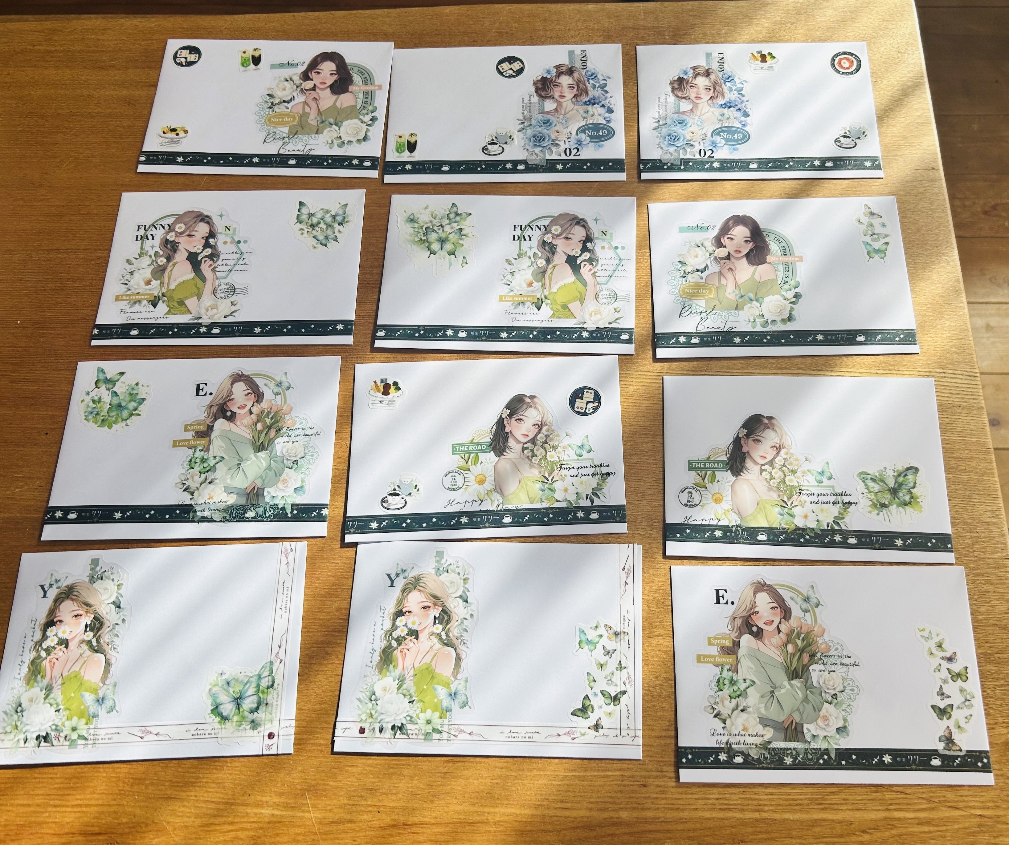 封筒コラージュでたのしもう｜おひさまめーかー