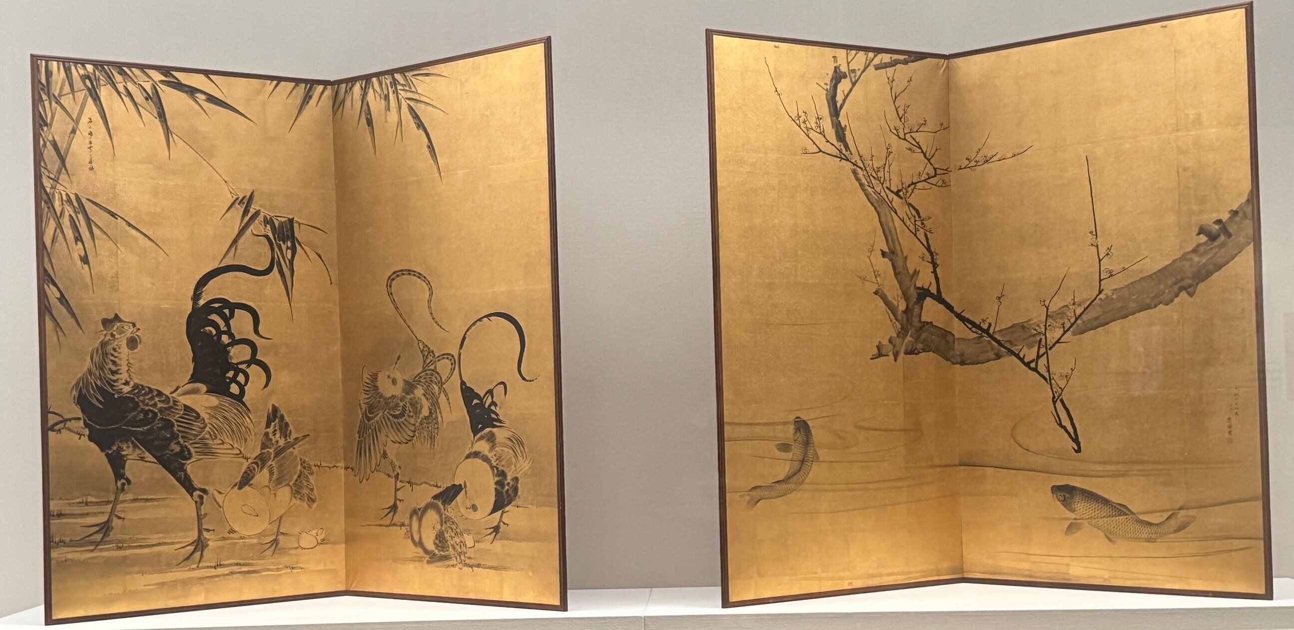 若冲・応挙のコラボ屏風は必見！「日本美術の鉱脈展」プレス記者
