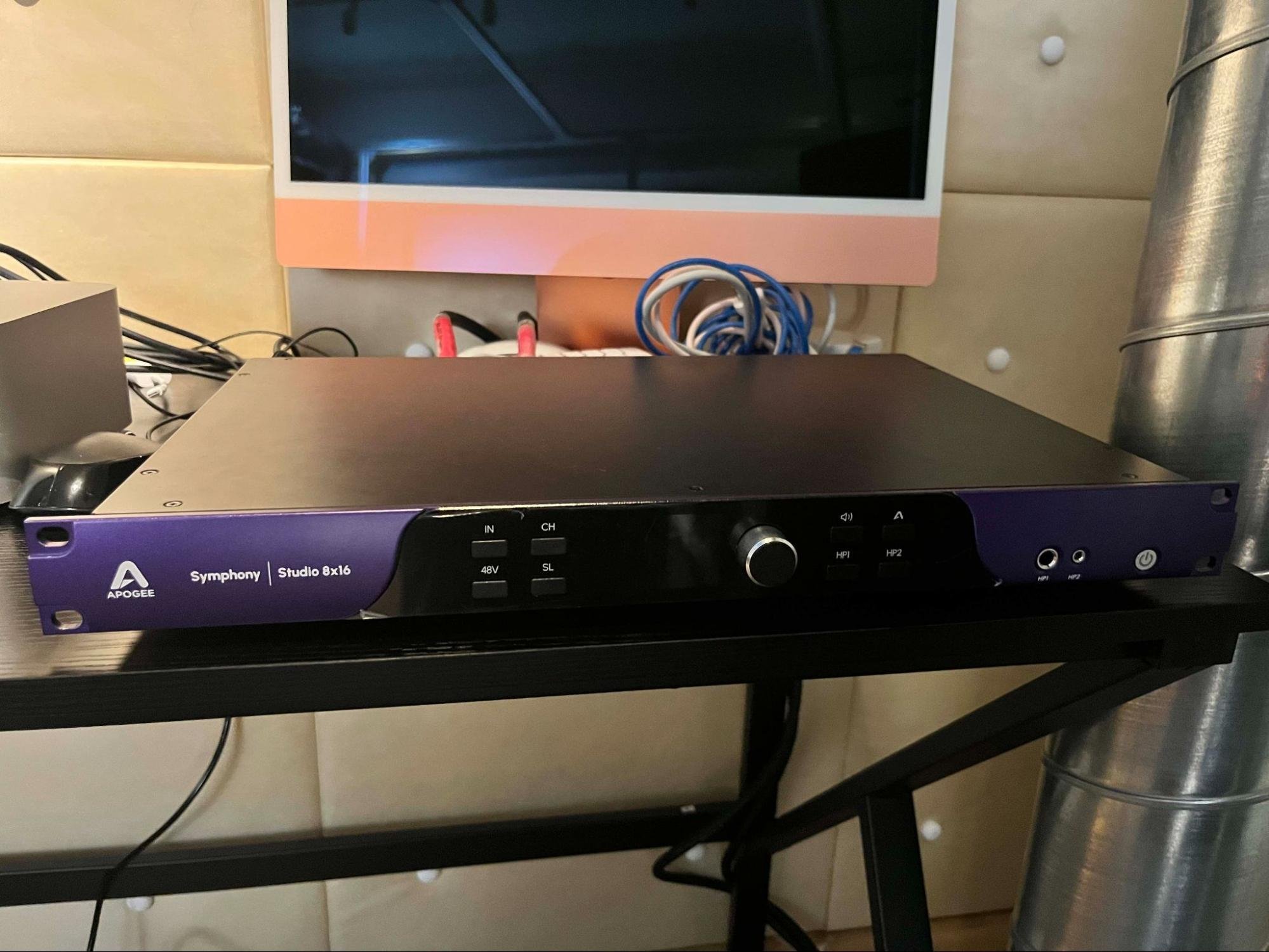 検品日記: Symphony Studio 8x16の入出力チェック用パッチをPureDataで