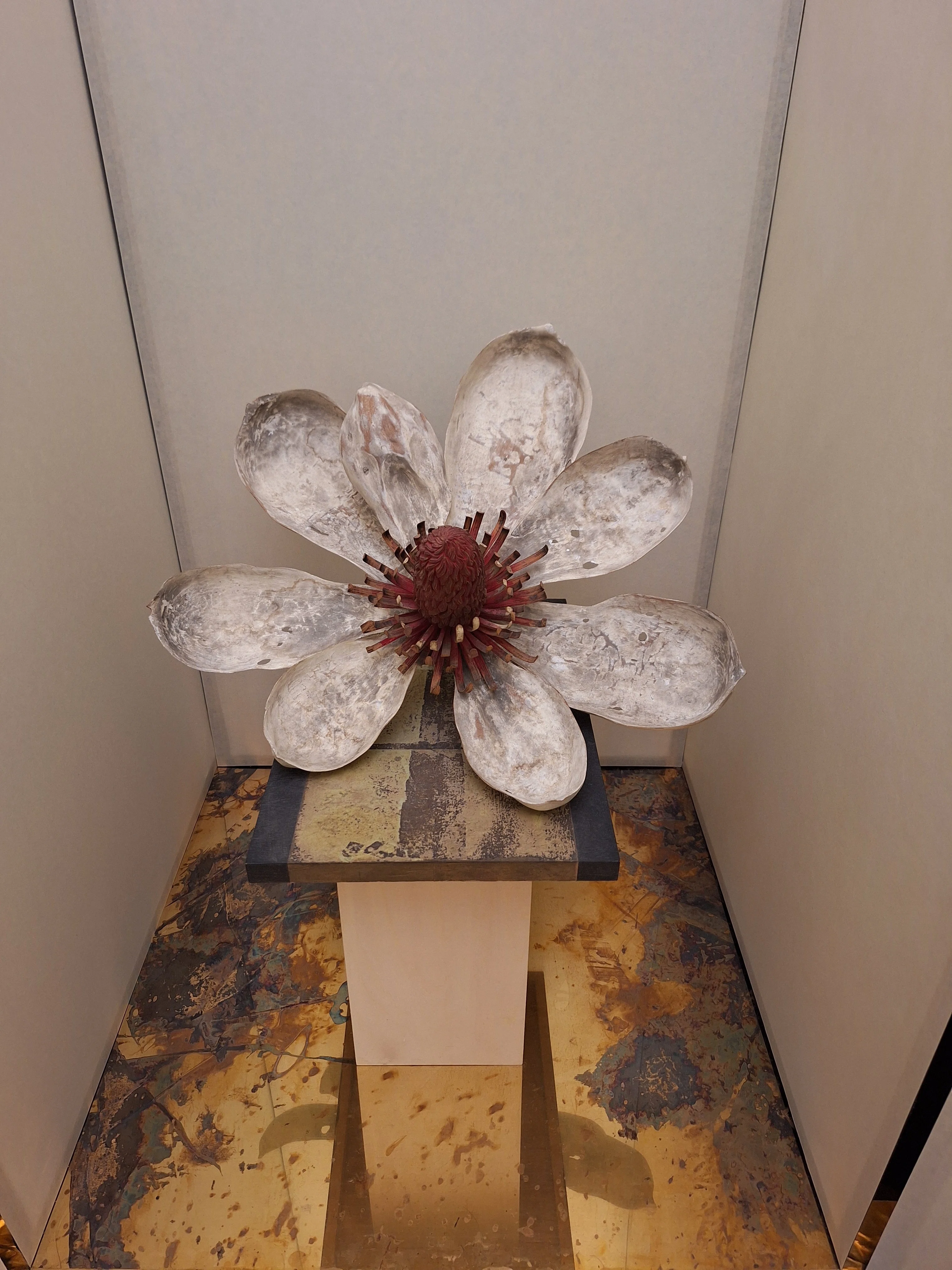 「現代版超秀作展」　作品のタイトルは「コップにさした雑草」 美術館に雑草が生えてる!？🌿】「須田悦弘」渋谷区立松涛美術館