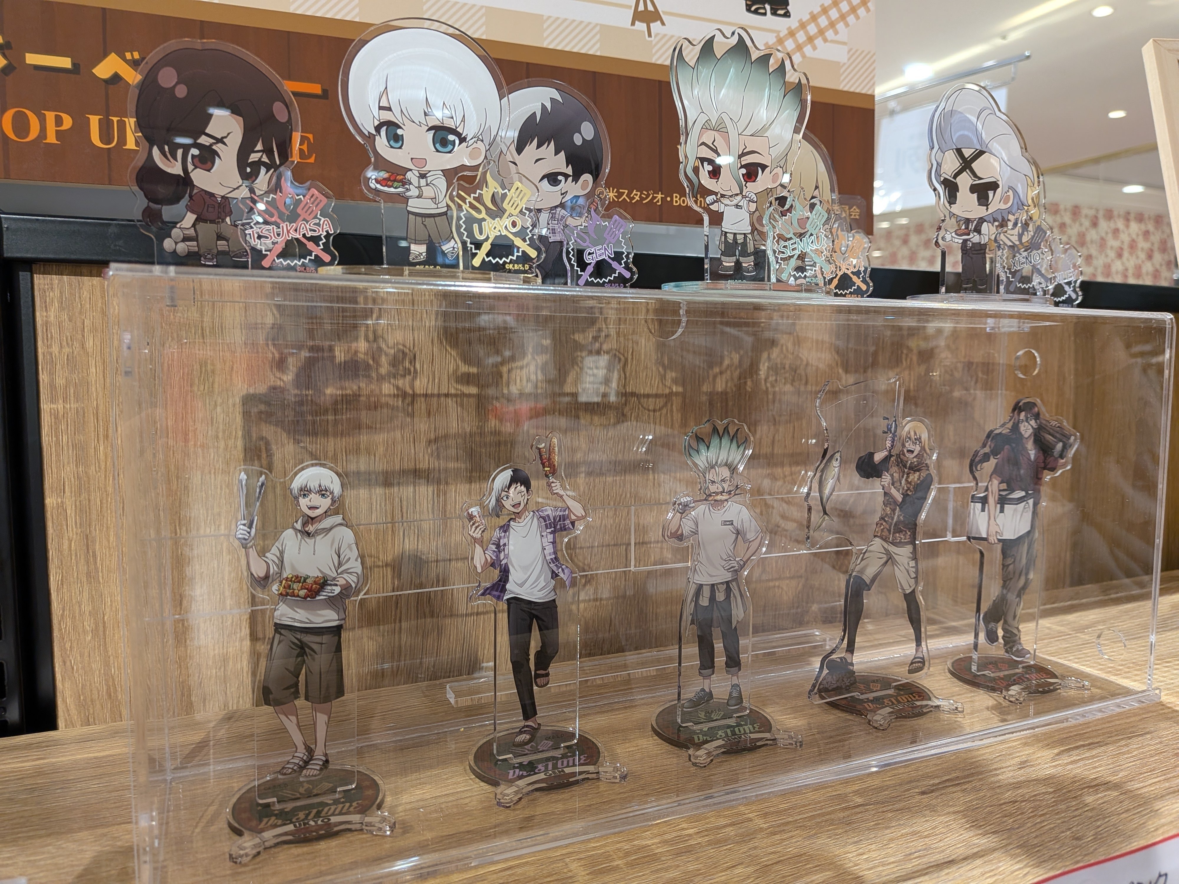 Dr. STONE』新宿マルイアネックス バーベキューPOPUP、またまた