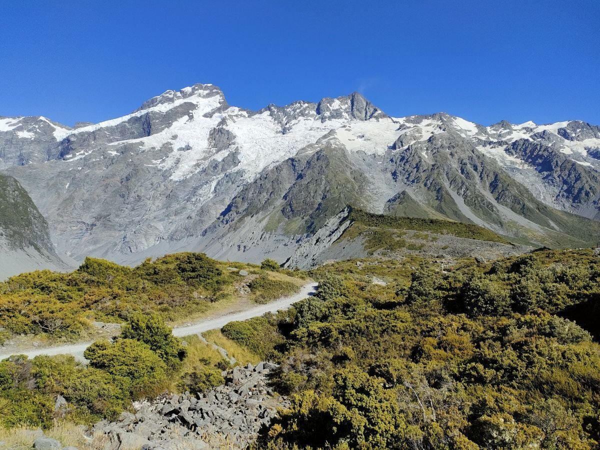 奇跡の絶景！マウントクックHooker Valley Track：天気も味方の感動