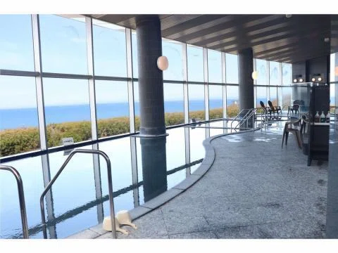 オホーツク温泉 ホテル日の出岬の大浴場の写真（公式HPより引用）
