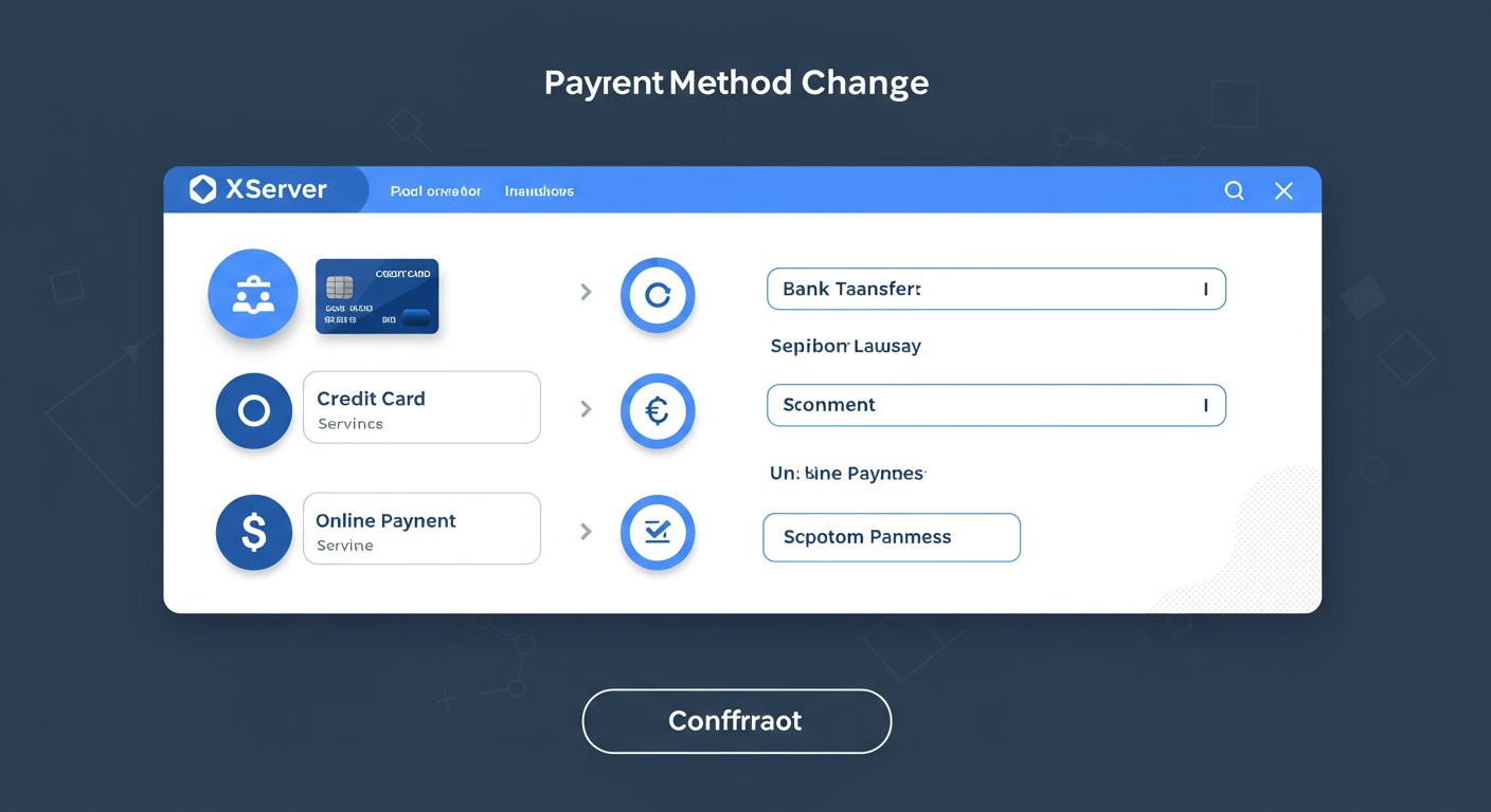 Xサーバーの料金支払い方法変更手順を画像付きで解説｜shota