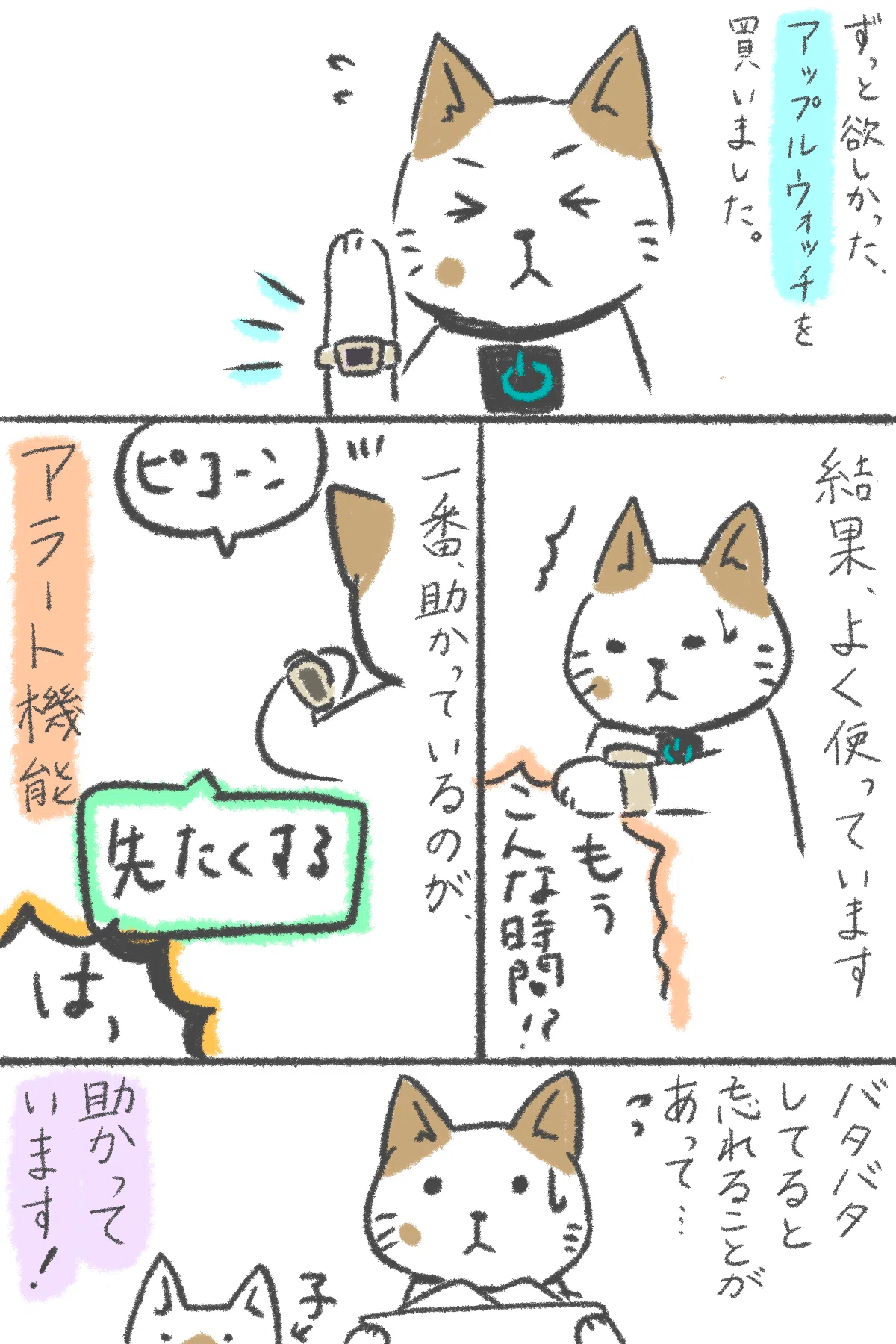 Apple Watchをとうとう買ってしまった。1ヶ月使った感想｜ふうねこ 