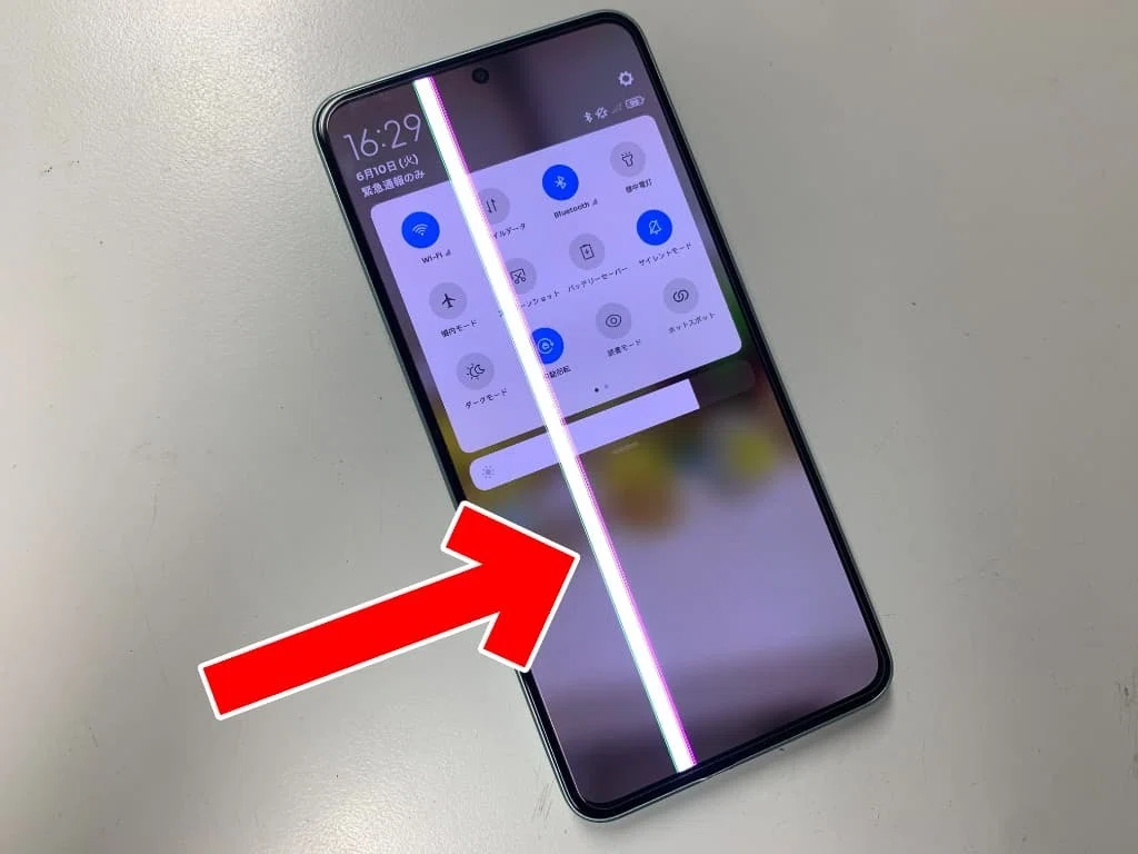 Xiaomi 13TProの画面交換を16280円で対応中！縦線が入るなど表示異常が