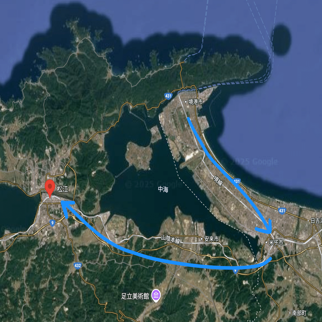 つながる旅行記#365】初めての島根県で雨の松江を歩く｜aosagi