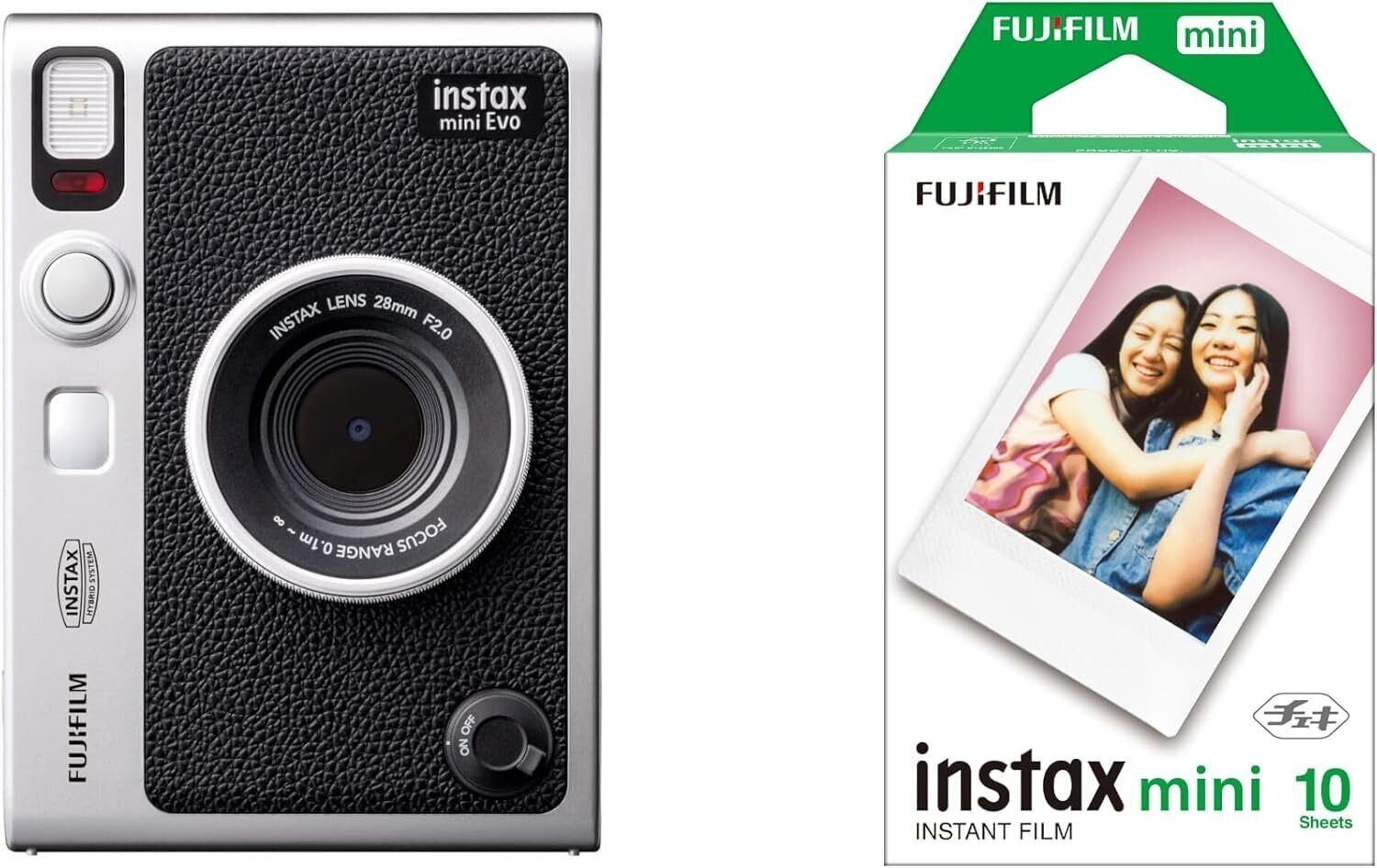 instax mini Evo本体＆ケース＆おまけ付き instax mini Evo™ PINK Limited Edition | “チェキ”instax mini