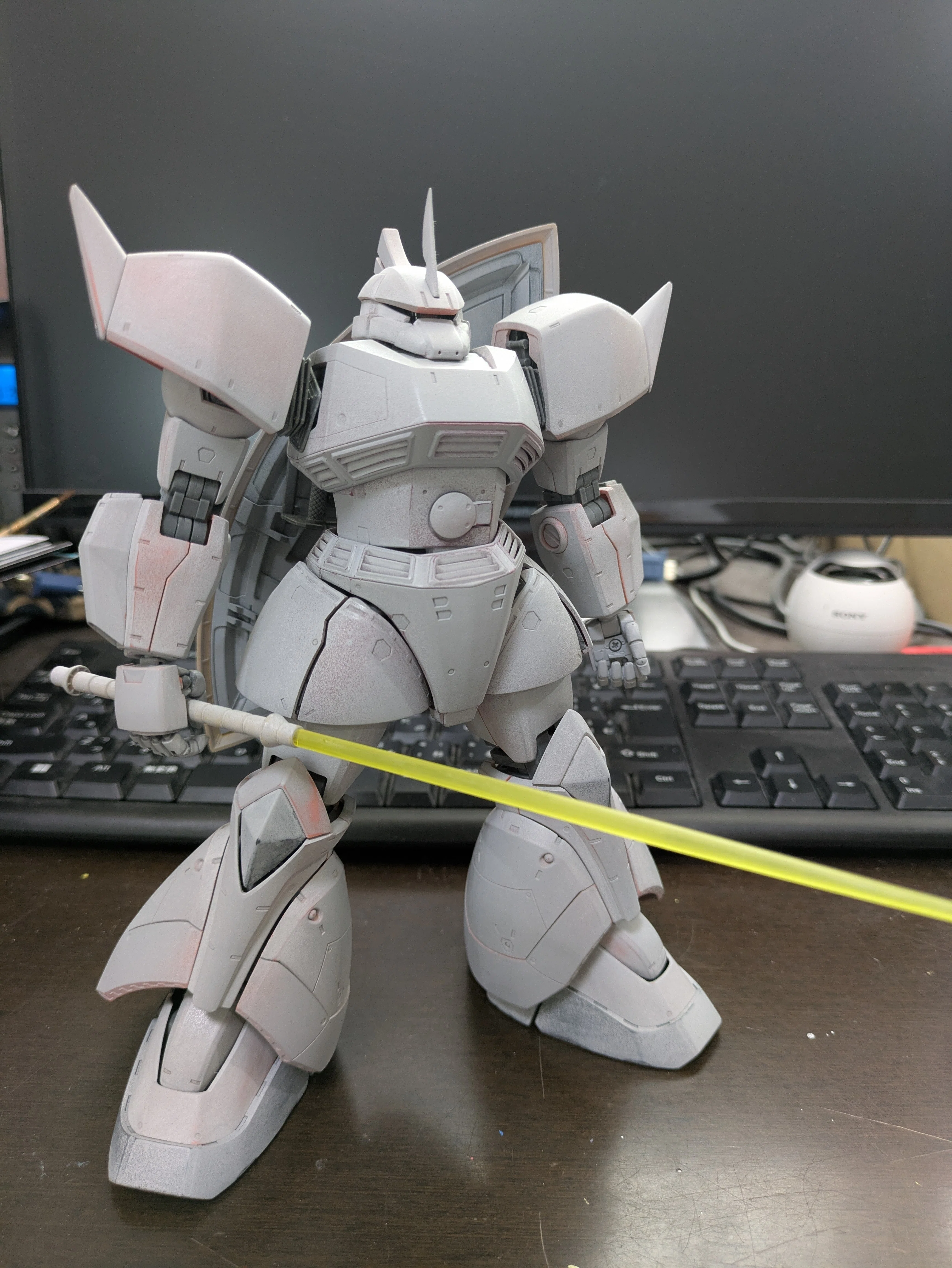 作例】【ガンプラ】MGゲルググ Ver.2.0｜うえだ ヒロ