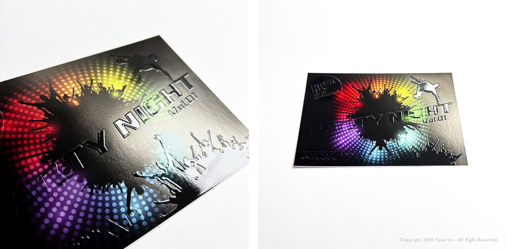 五感で魅せる！夏の販促に「UV厚盛りニス」｜デザイナーのための印刷