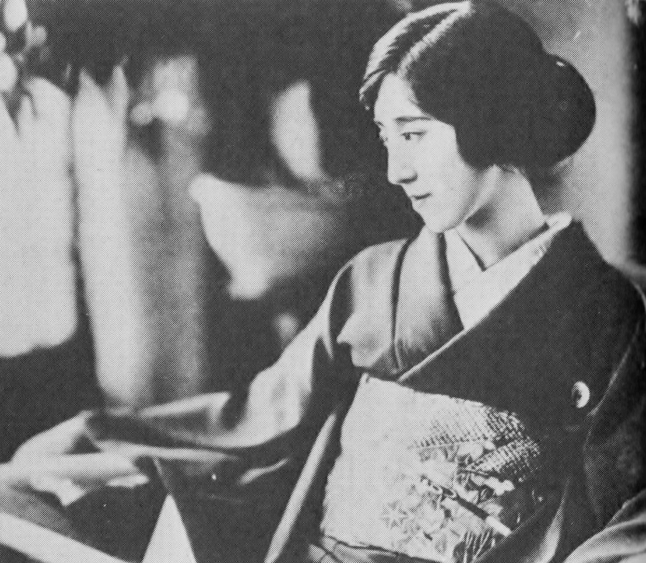 幻影の花　大谷政子　遺稿集　非売品　大正9年　九条武子　学習院女子　女学校　華族 花女05 |九条武子、 身分制と慣習の抑圧の下で｜三頭谷鷹史