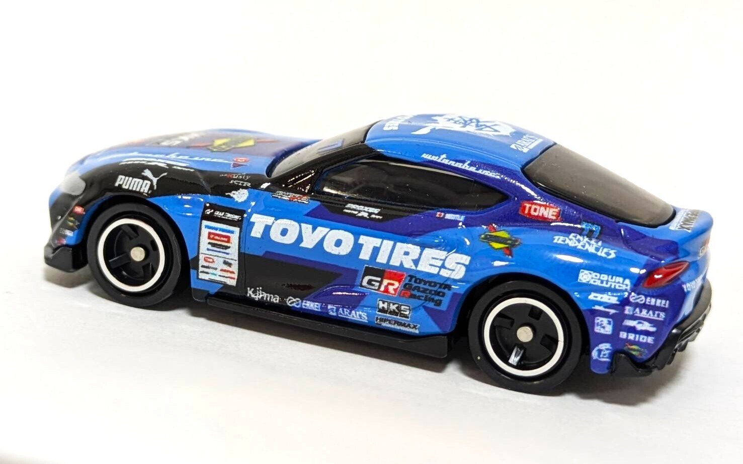 サポルト特注トミカ『Team TOYOTIRES DRIFT』GRスープラ＆GR86