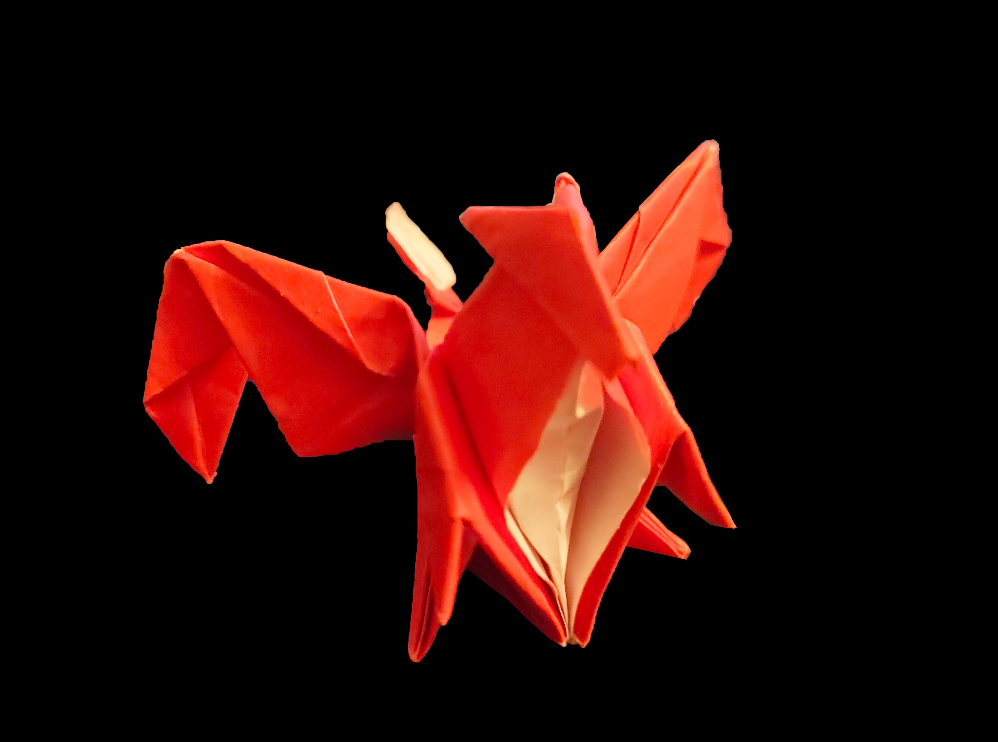 折り紙　ドラゴン 折り紙」ドラゴン（dragon origami）の折り方 - YouTube