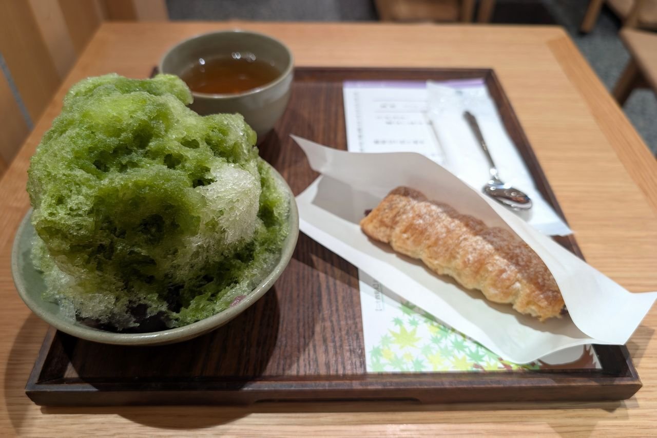 赤福 五十鈴茶屋】夏の風物詩🍧大阪高島屋で伊勢名物