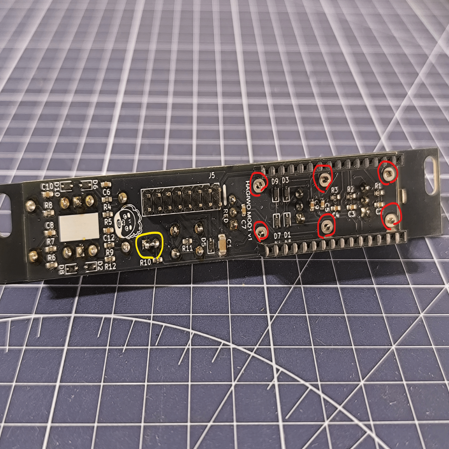 DIY Eurorack Modular Synth HAGIWO/MOD1｜HAGIWO/ハギヲ