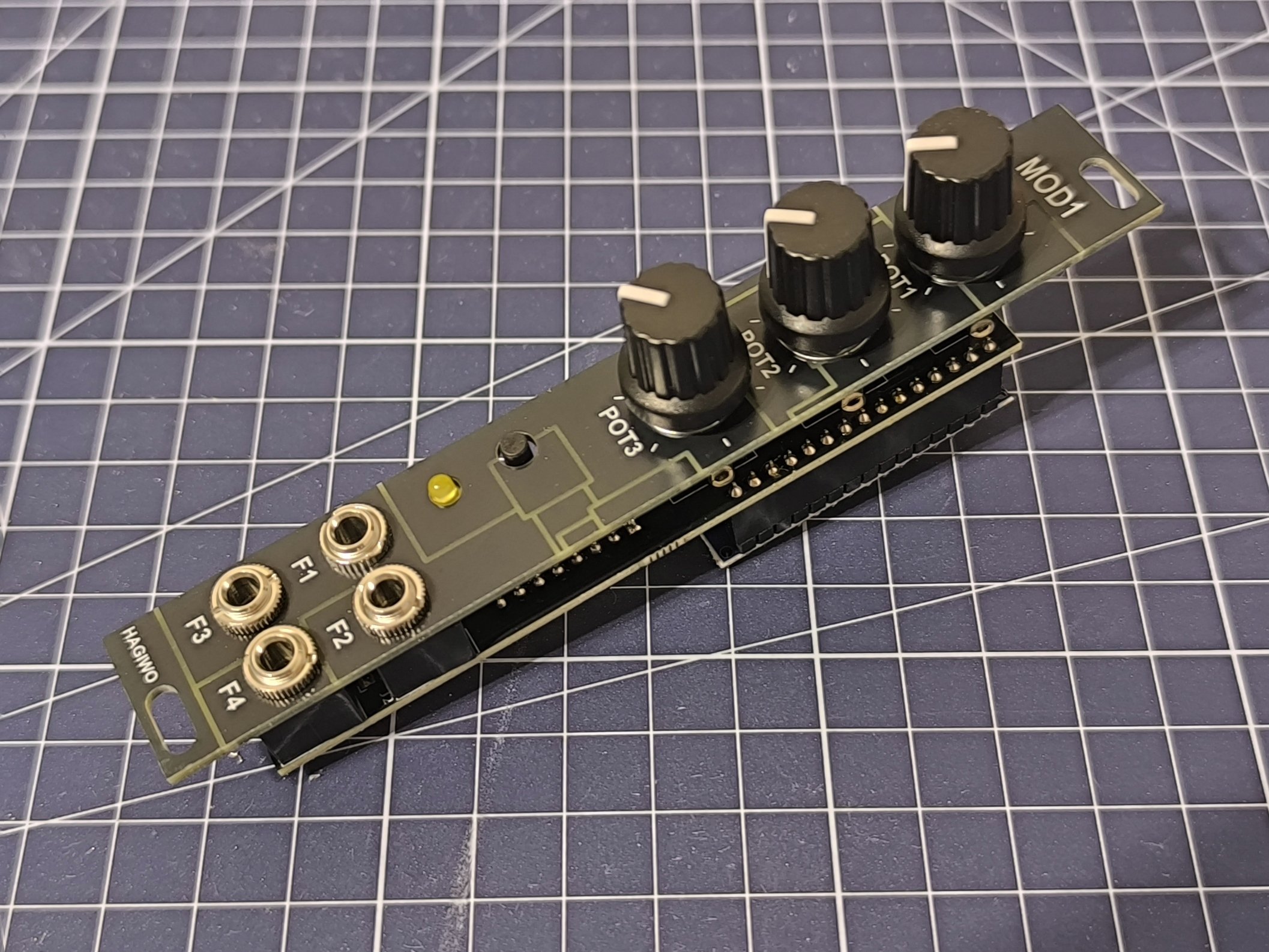 HAGIWO MOD1 MOD2 セット　ドラム音源モジュール　モジュラーシンセ rectangle_large_type_2_0f61131