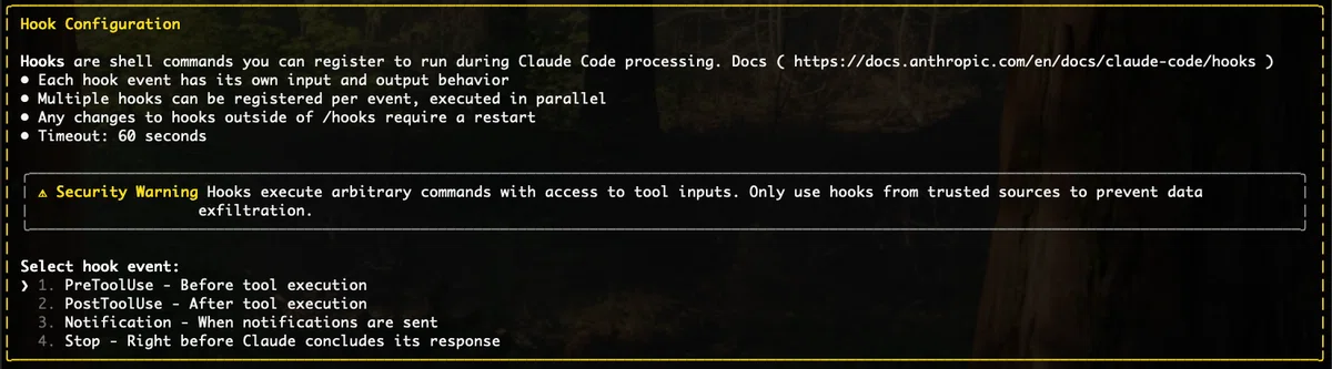 Claude Code の新機能 Hooks を試してみた｜sutoh