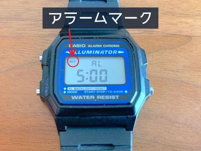 チープカシオ F-105W-1Aをレビュー！薄くて軽くて必要十分な腕時計