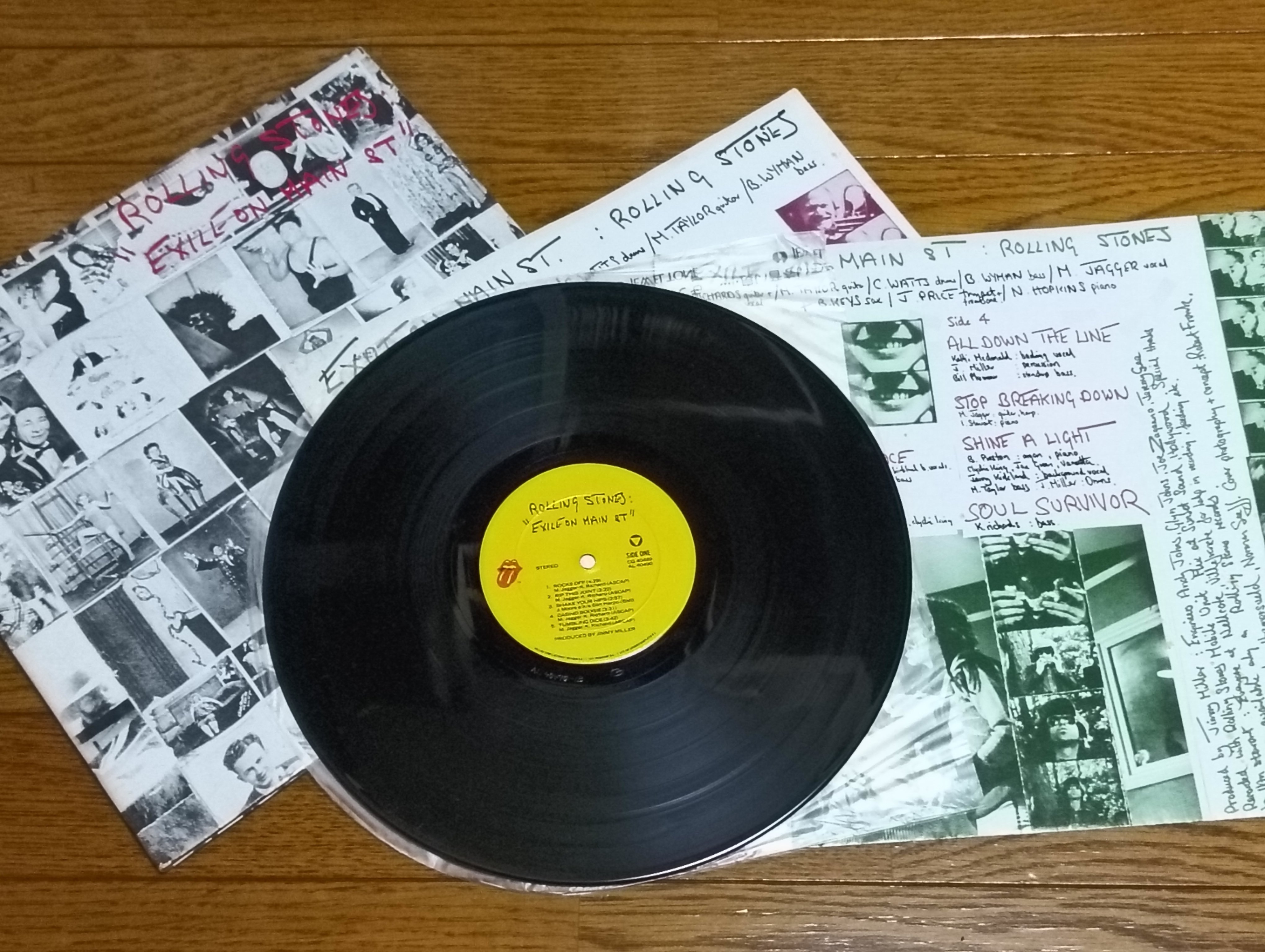 その②【Exile on Main St.】(1972) Rolling Stones アナログ