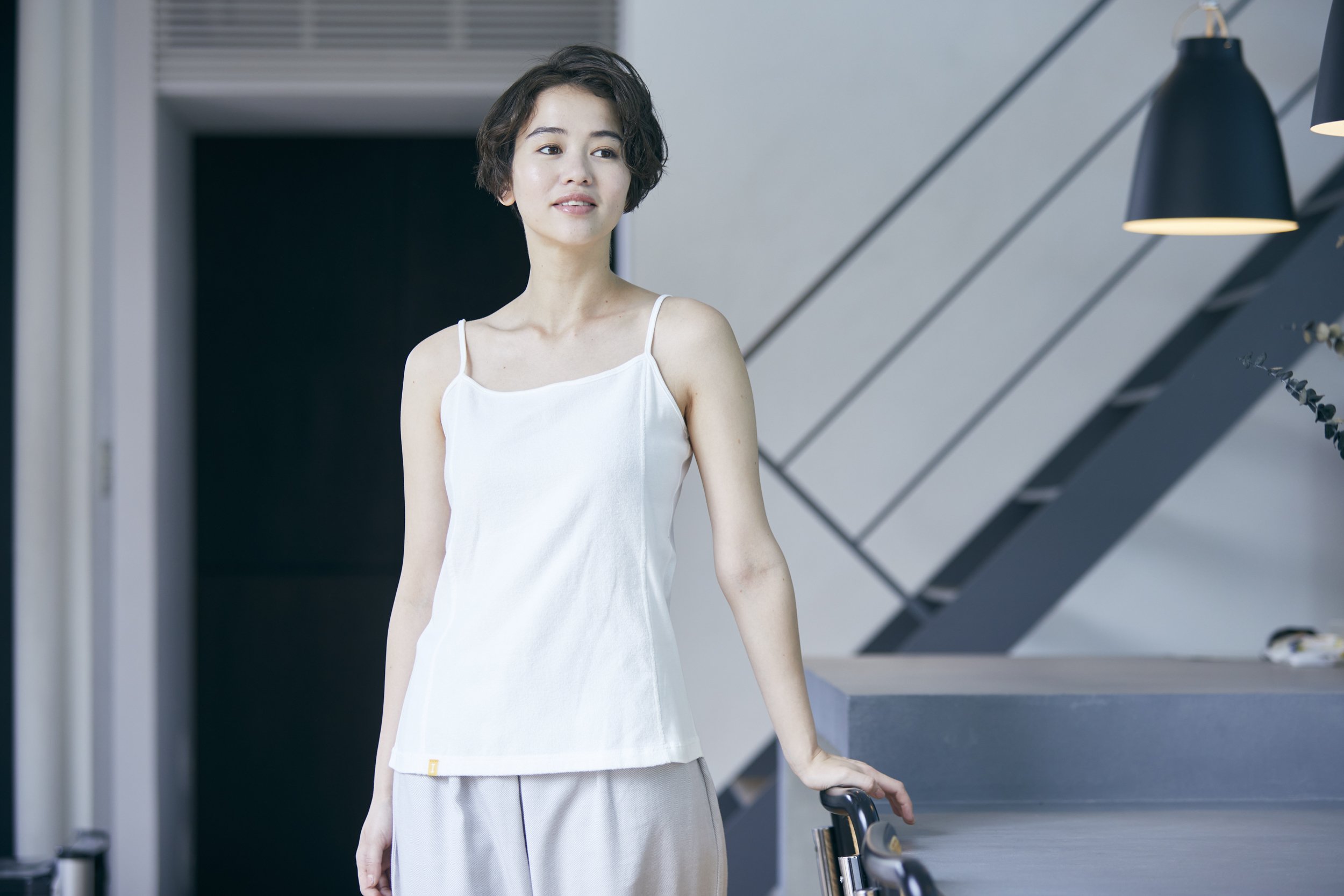 ODAHKA✖️cityshop キャミソール イレヘムキャミチュニック（キャミソール）｜one way（ワンウェイ）の