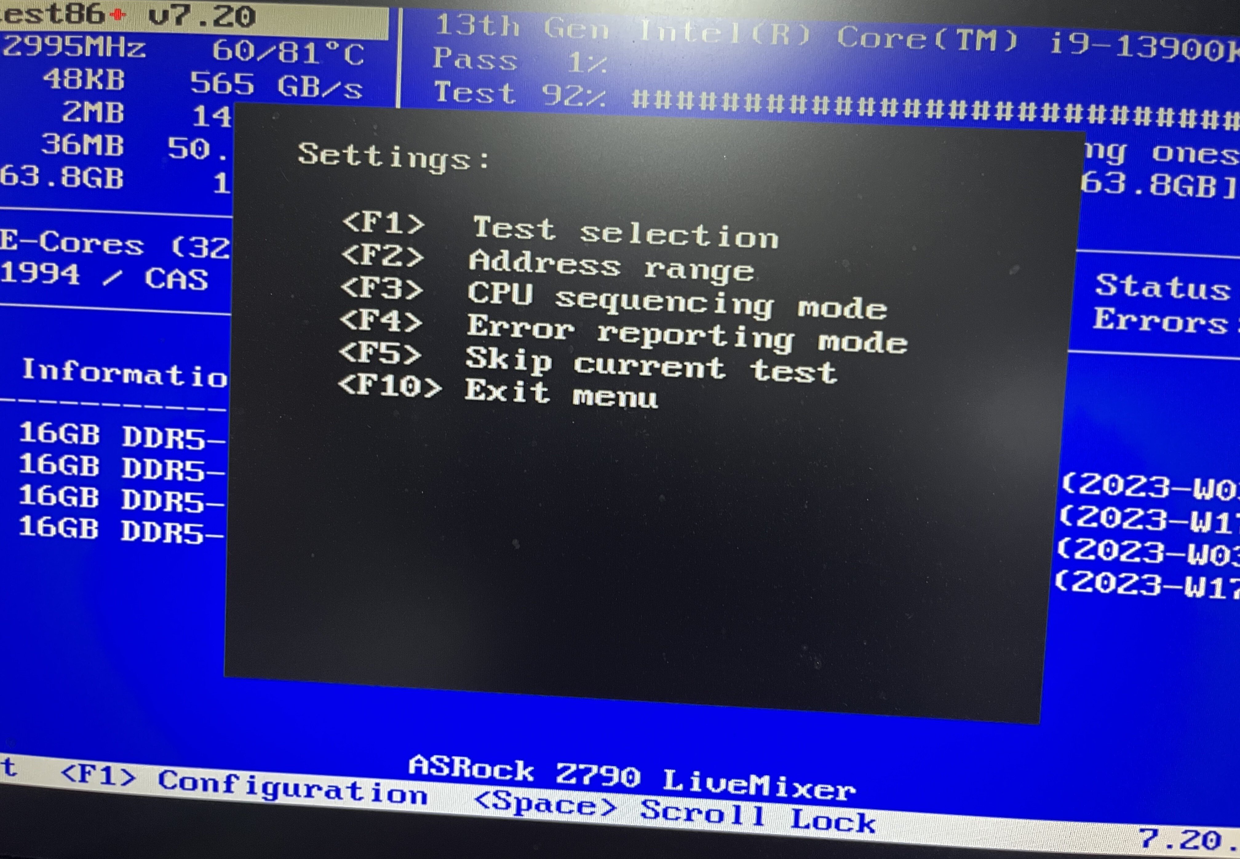 フォートナイトの為にMemTest86+でメモリチェック｜ フォートナイト