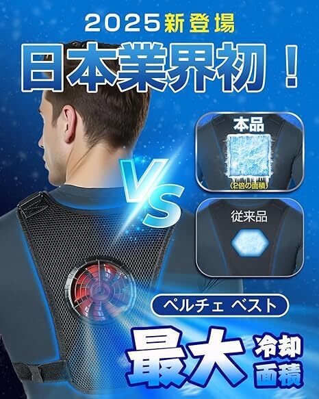 BULONCHI 冷たさ長持ちペルチェベスト ペルチェ ベスト BULONCHI 暑さ対策｜Yahoo!フリマ（旧PayPay