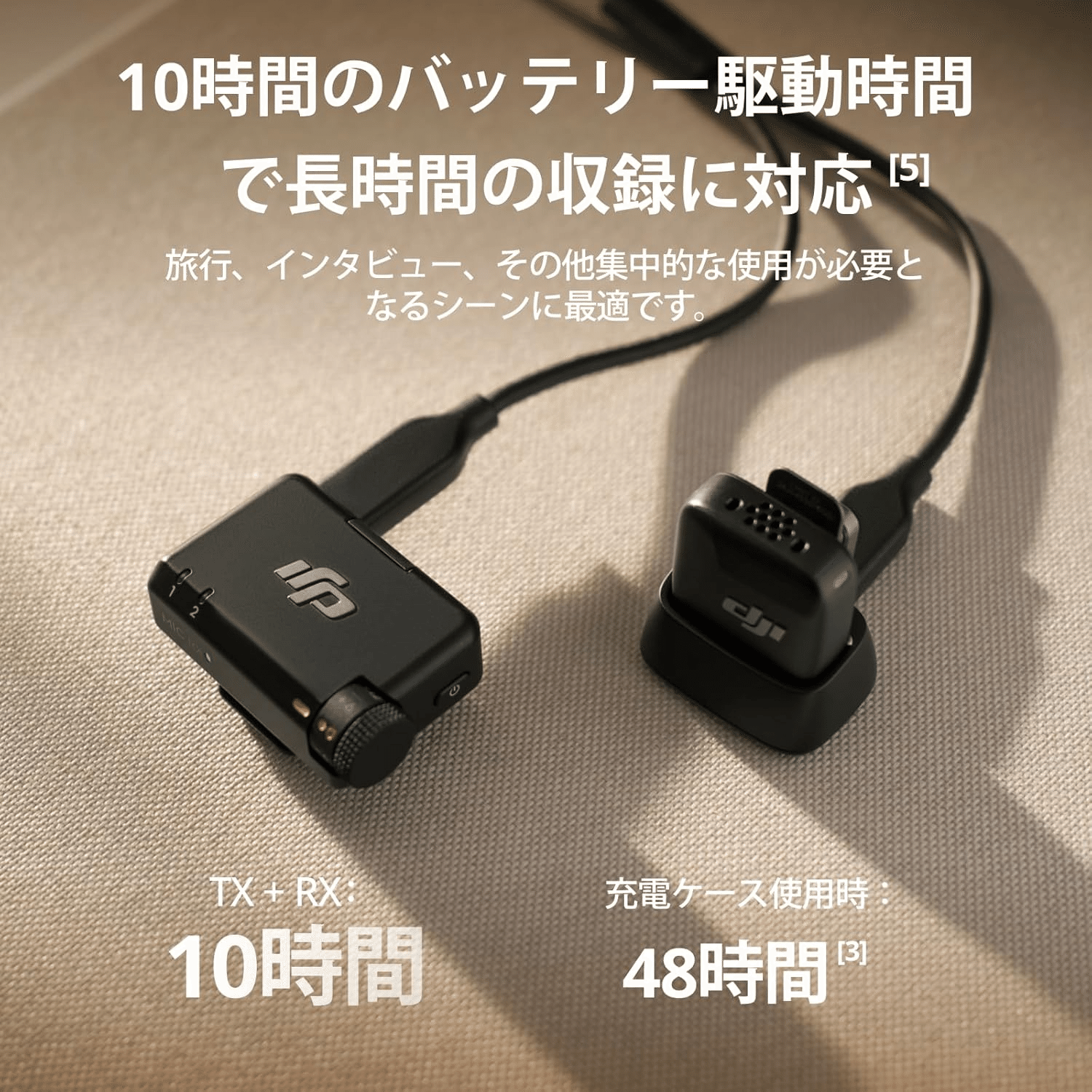DJI Mic Mini 1 TX 1 RX 超軽量ワイヤレスマイク｜GetGadgetGot