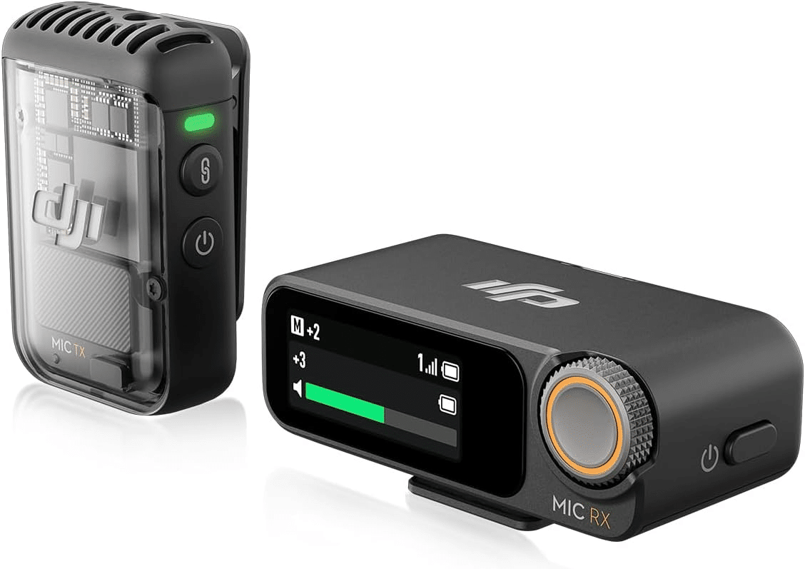 DJI Mic 2 ワイヤレスマイク 1TX ノイズキャンセリング