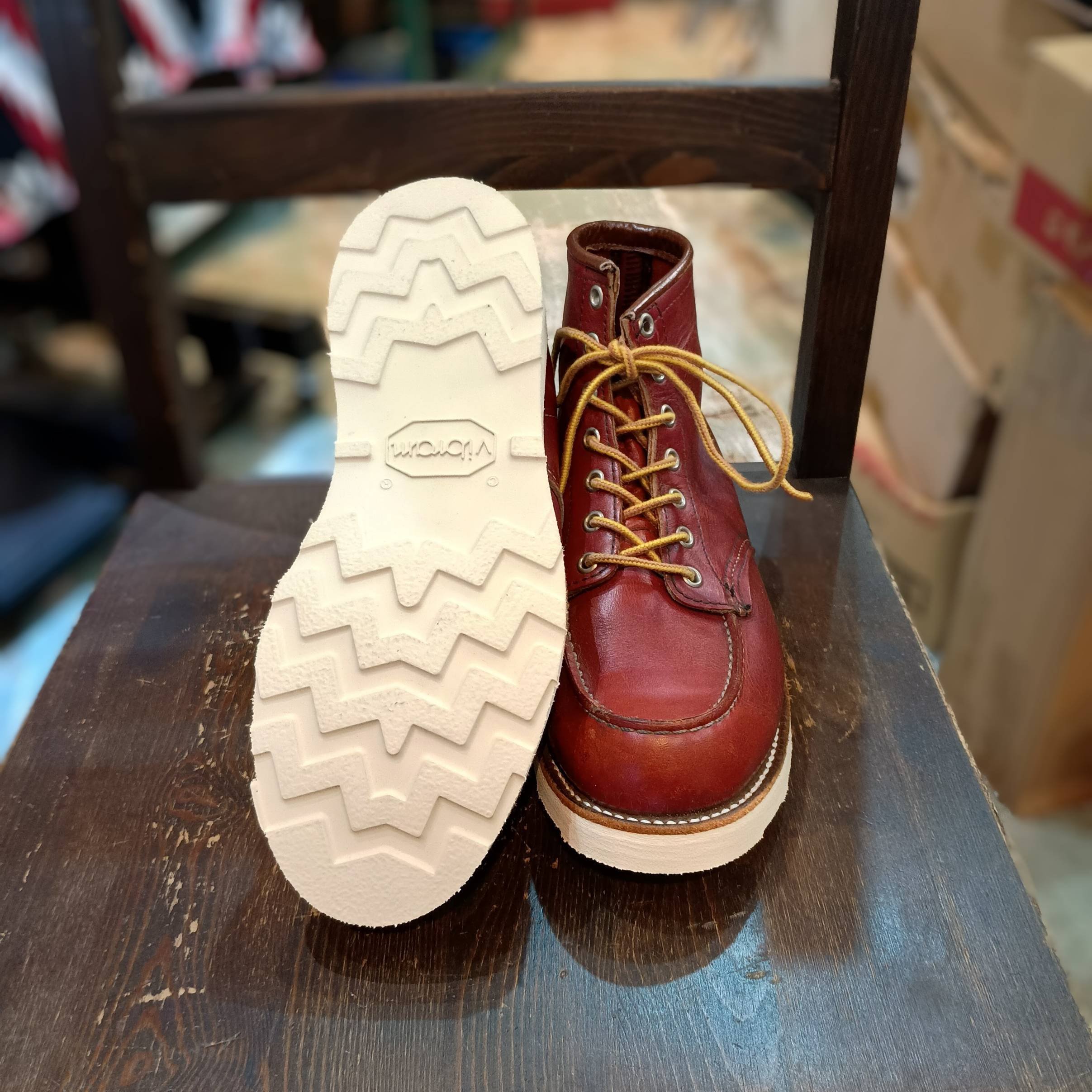 VLOG】RED WINGレッドウィング875のソールカスタム事例紹介