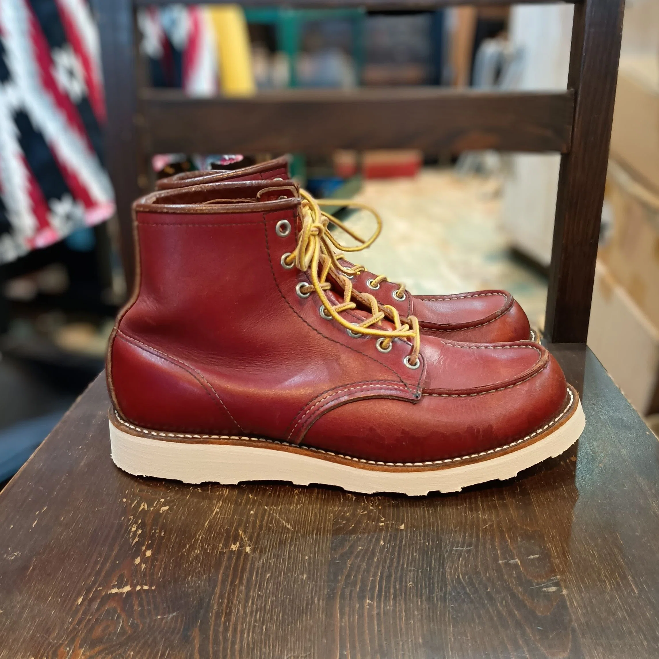 Resole/ソールカスタム】Red Wing#8875+vibram#4014｜CREA Repair