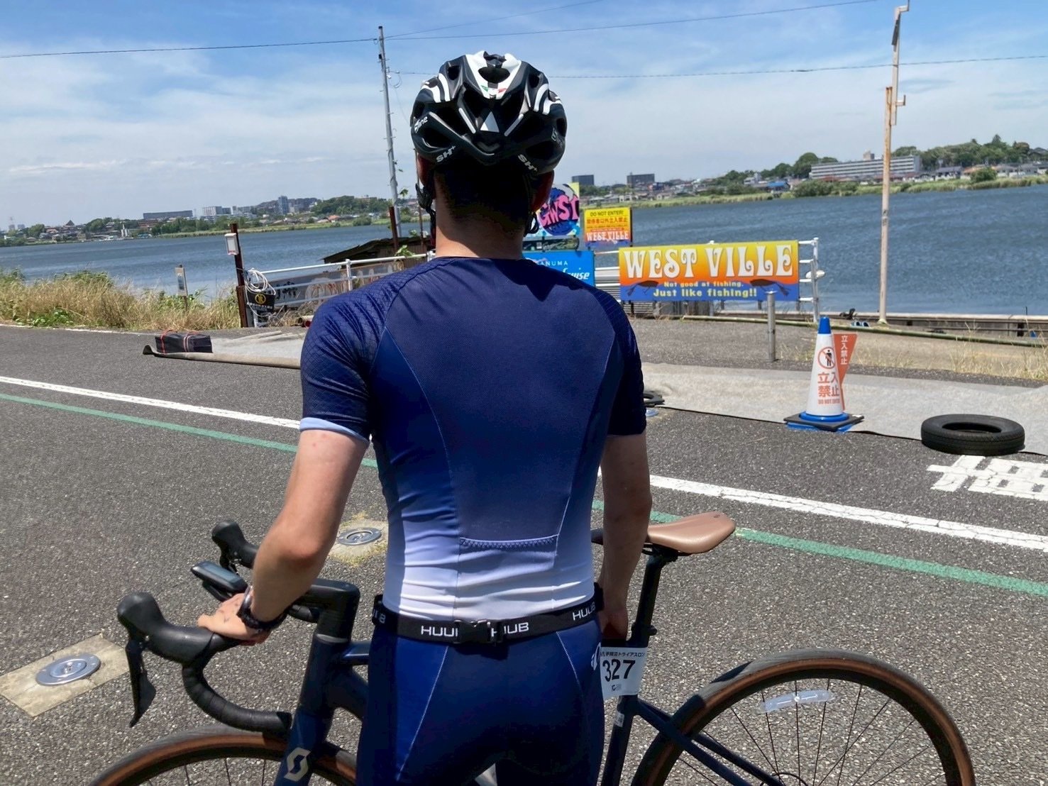 トライアスロン初チャレンジもCHINTA