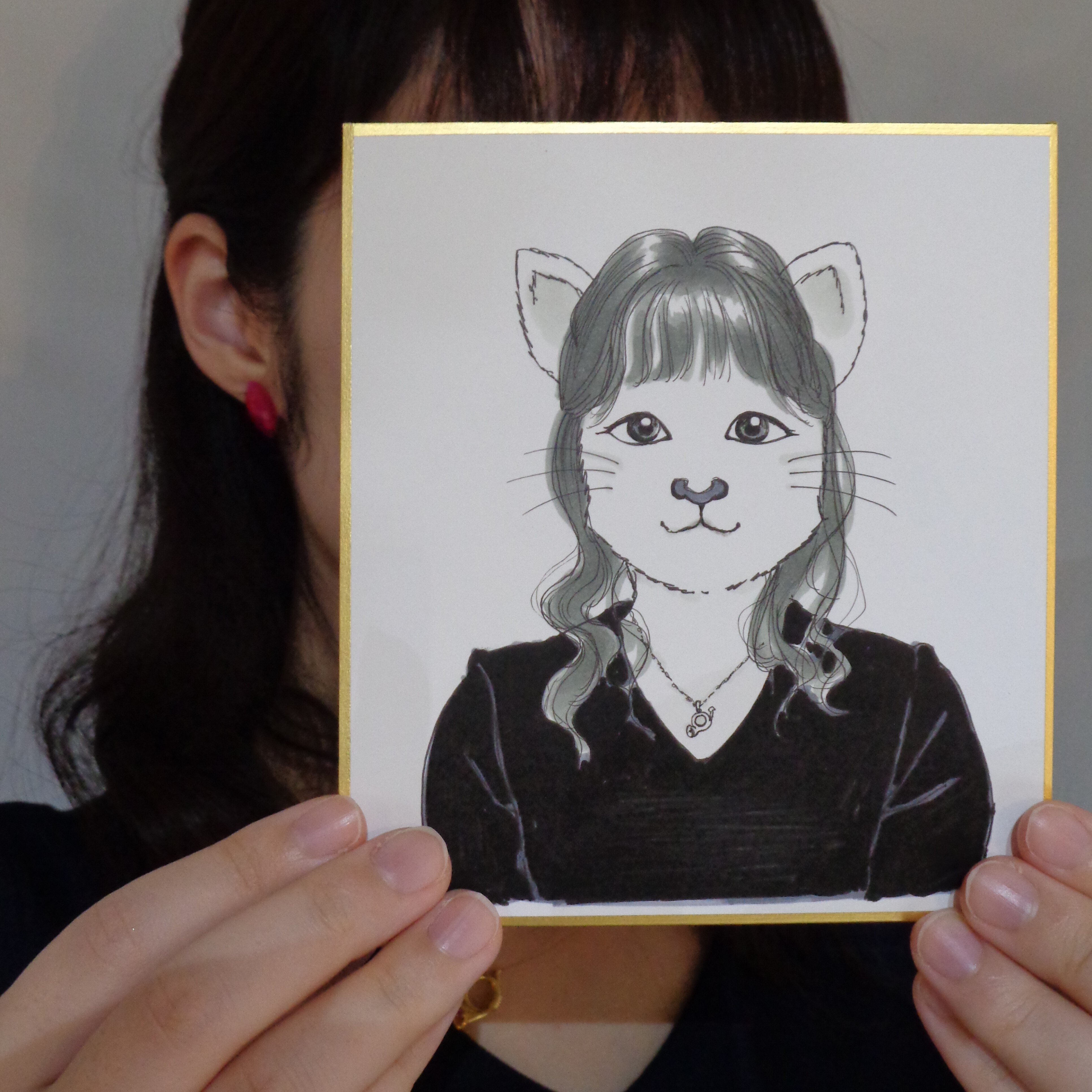 原画販売／ネコ似顔絵会】※8/9のご予約はこちら｜宇佐江みつこ