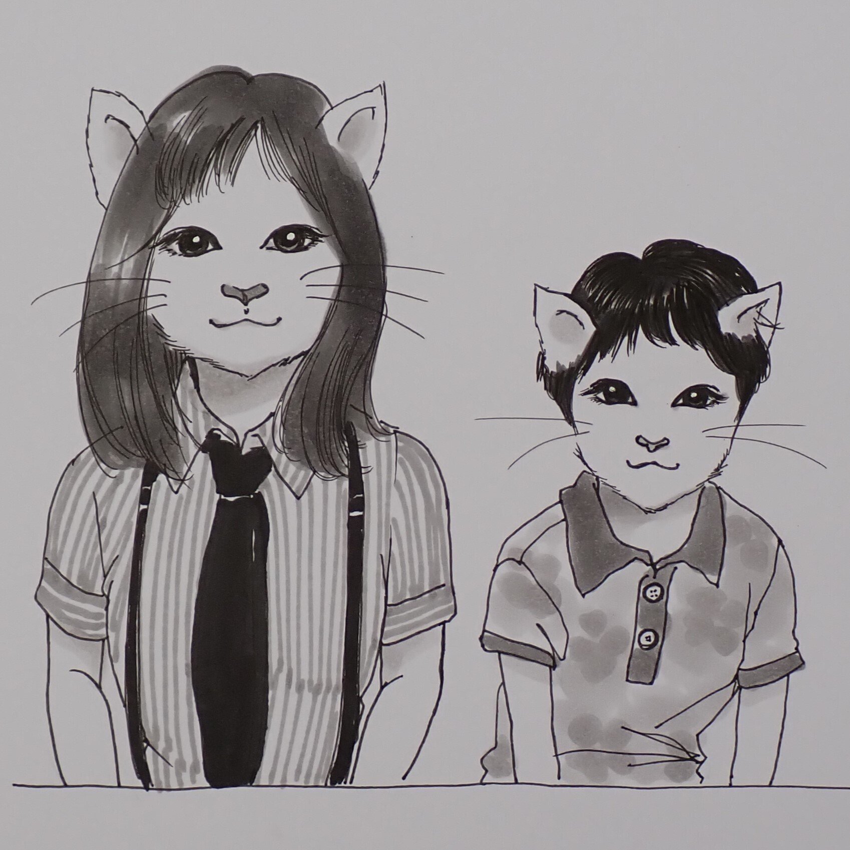 本日中に売れなければ300円❗️ 原画絵画 title「名前はまだない