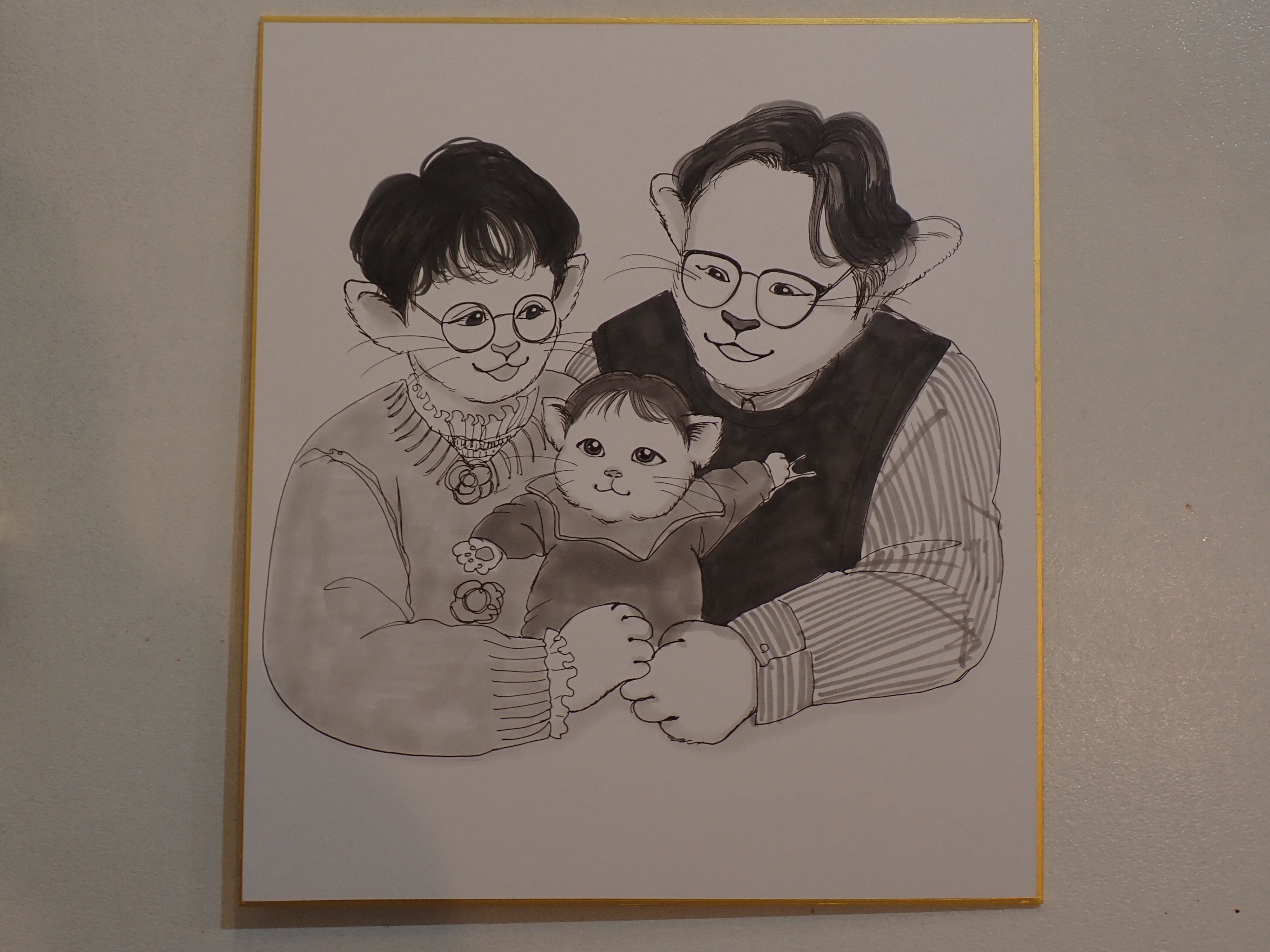 24時間以内に売れなければ300円❗原画絵画「煉瓦工場にいた