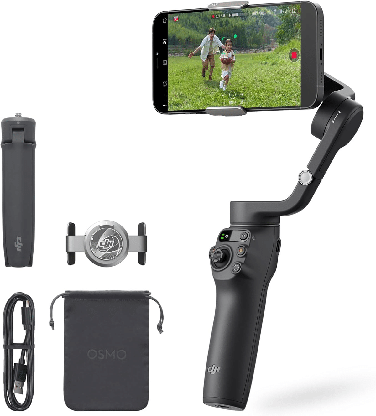 【使用時間約2時間】 DJI Osmo Mobile 6 スレートグレー 使用時間約2時間】 DJI Osmo Mobile 6 スレートグレー スマホ