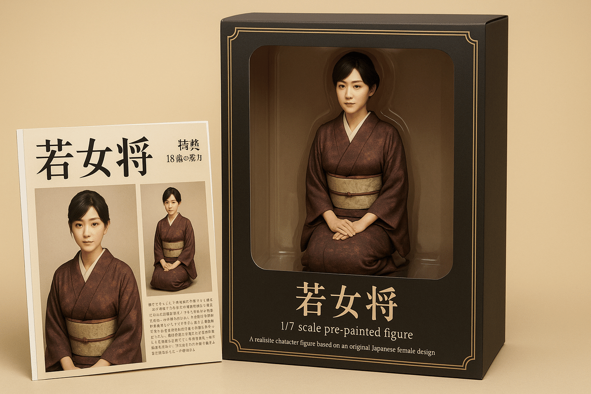 専用です。ソフビ フィギュア 人形 日本観光旅館 連盟女将 若女将のフィギュア特集｜ねこ伯爵