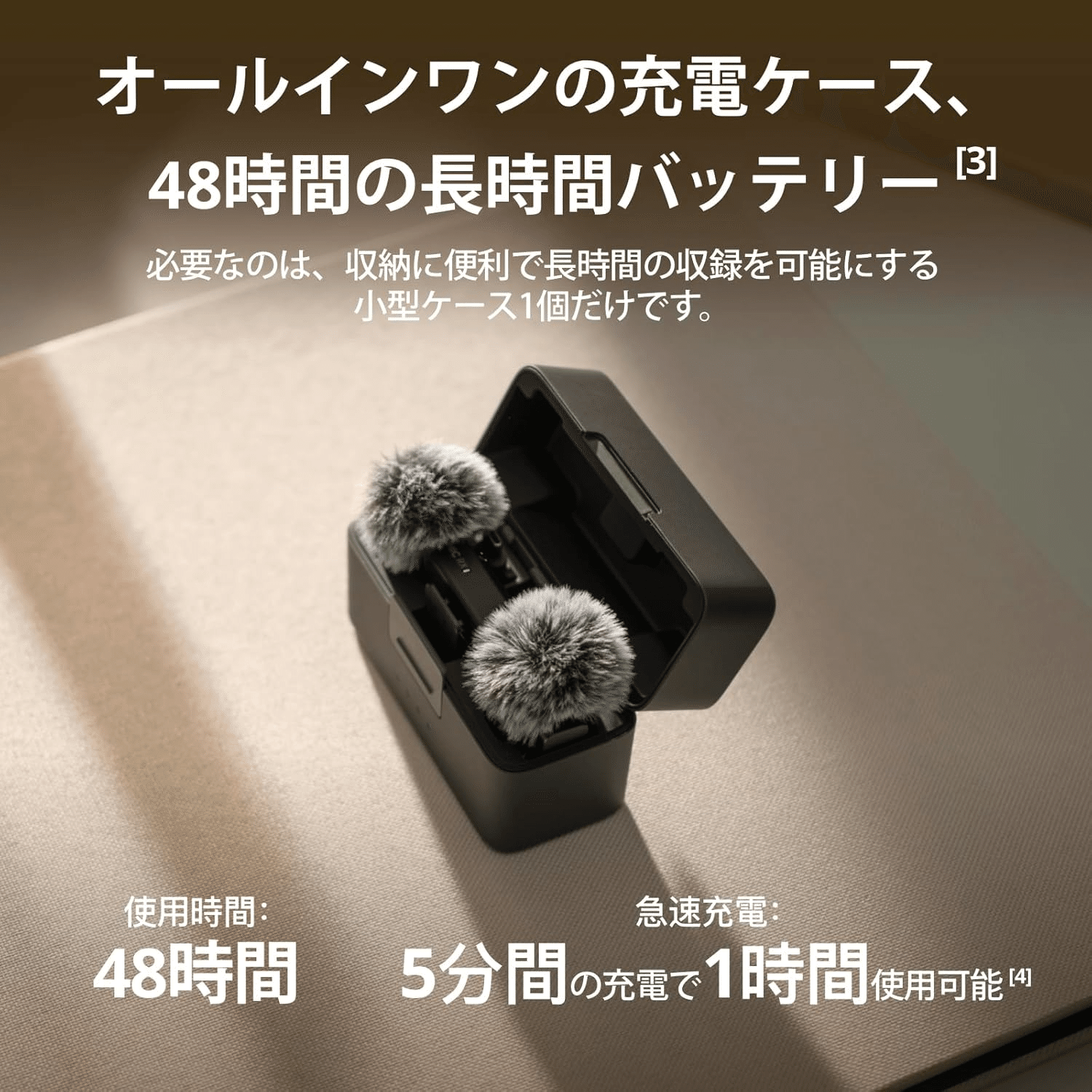 BOYA-mini15 超ミニ 無線 ピンマイク 2TX+1RX+充電ケース BOYA-mini15 超ミニ 無線 ピンマイク 2TX+1RX+充電ケース