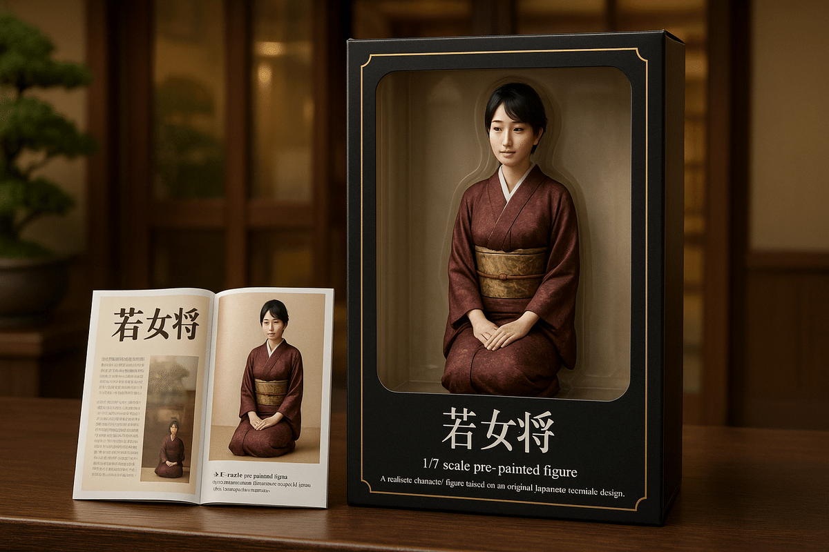 専用です。ソフビ フィギュア 人形 日本観光旅館 連盟女将 若女将のフィギュア特集｜ねこ伯爵