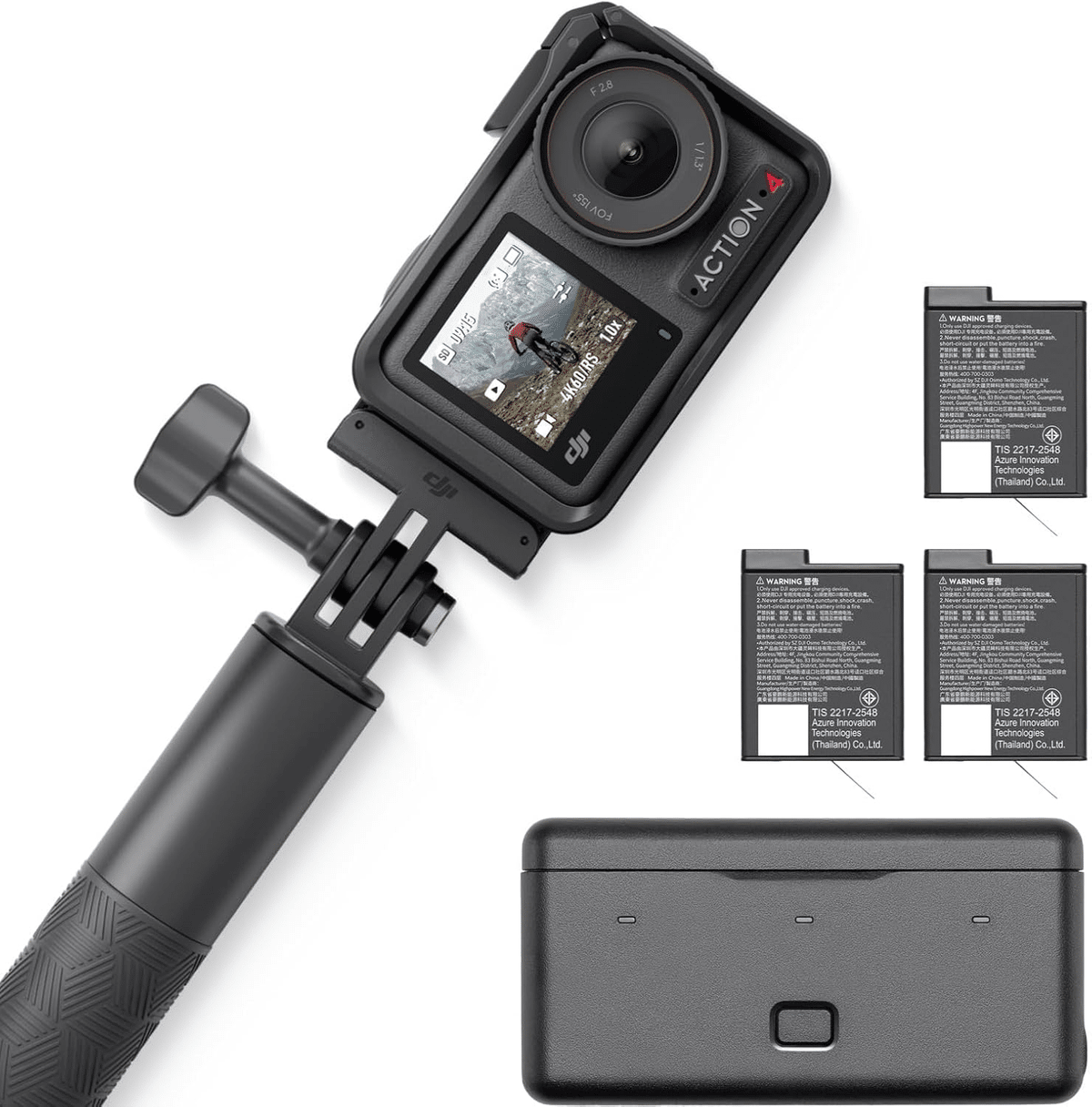 DJI OSMO ACTION 4 アドベンチャーコンボ　他アクセサリー おすすめアクセサリー9選】DJI OSMOACTION4用アクセサリー