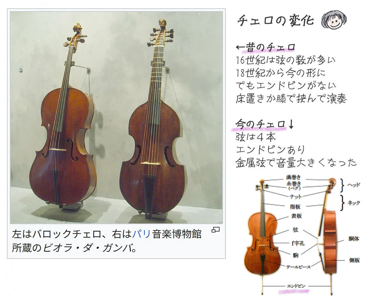 【2】異文化弦楽団と『チェロ』の存在～知られざる万能楽器の横顔～｜ハイハイミミ@ショパン漫画