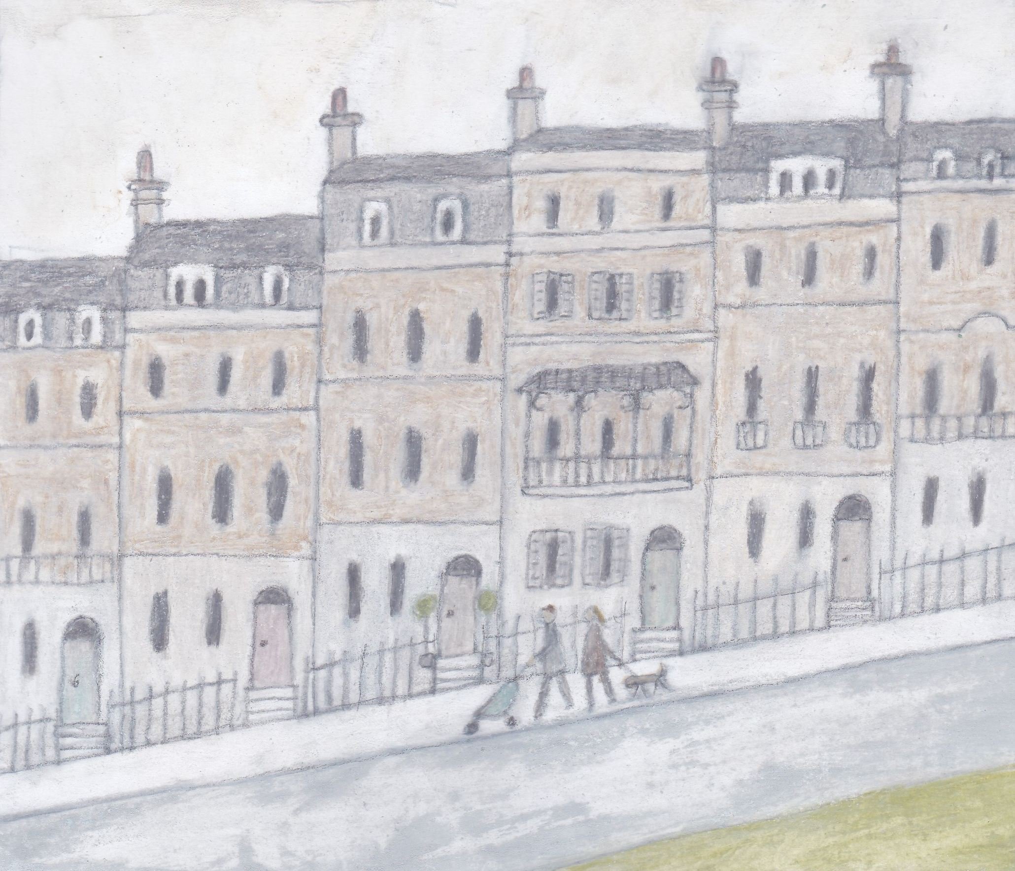 古い旅の絵」#47 イギリス ①（United Kingdom ①）｜isoBe seisaku