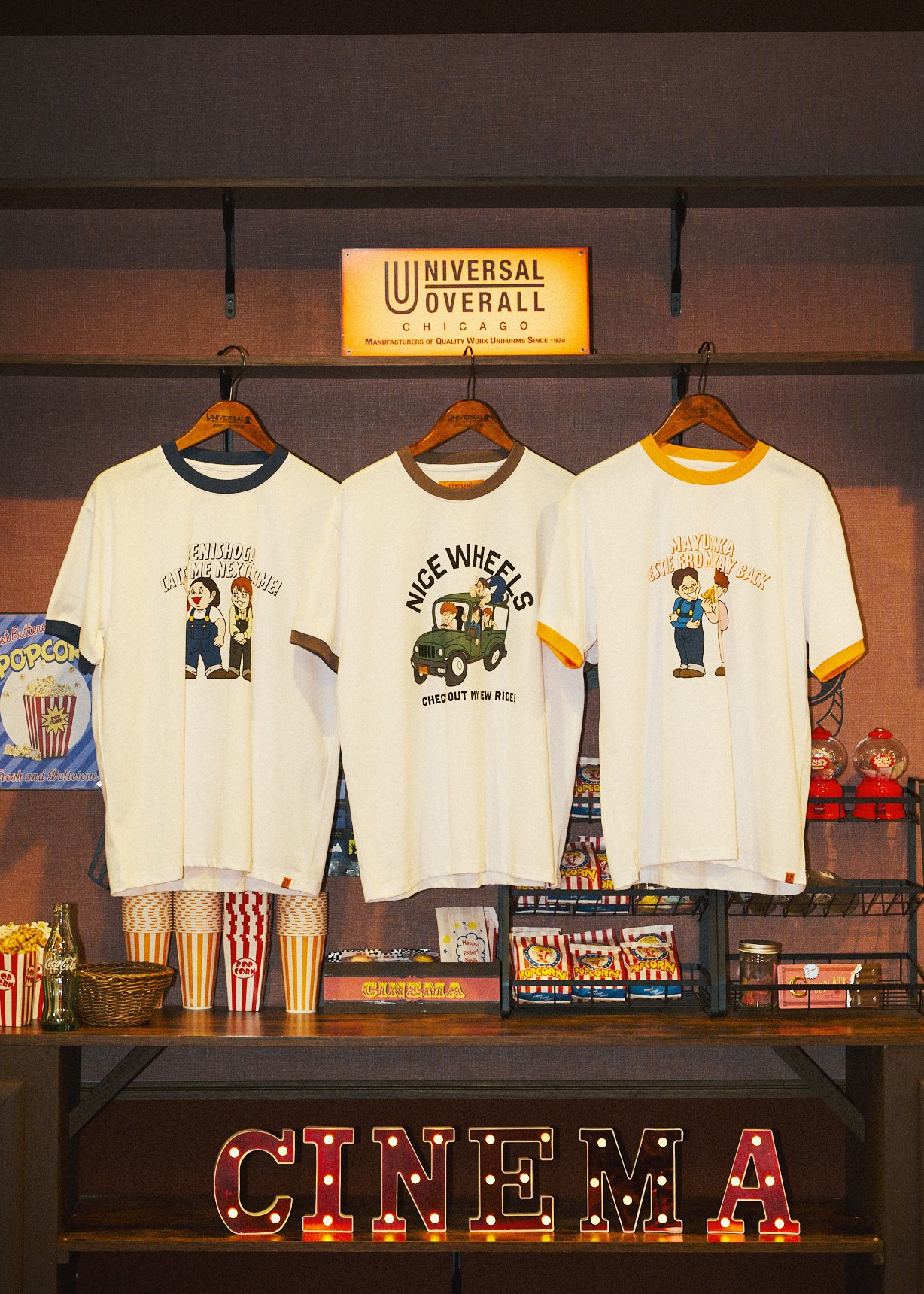 【公式】フジのお歳暮・冬ギフト UNIVERSAL OVERALL」×「マユリカ」「紅しょうが」第二弾コラボが タレント・お笑い芸人