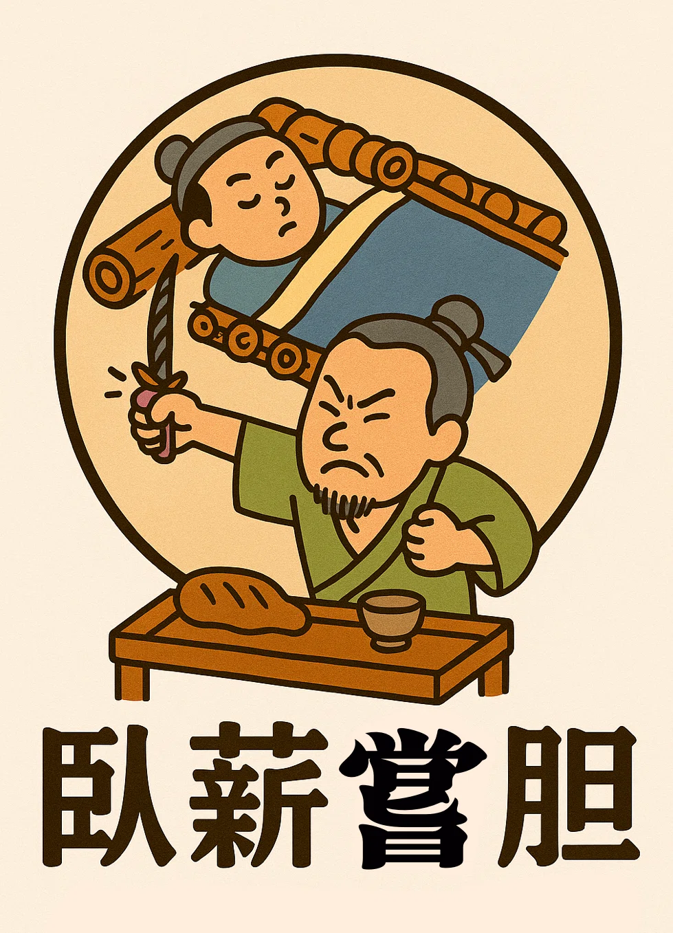 臥薪嘗胆｜boubura